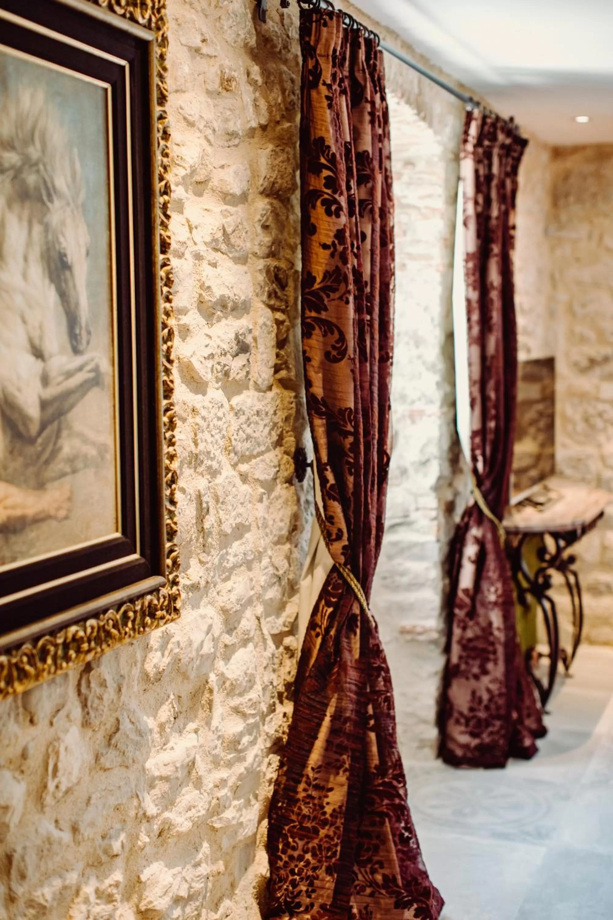 Decorative detail in Villa Nepos Hotel