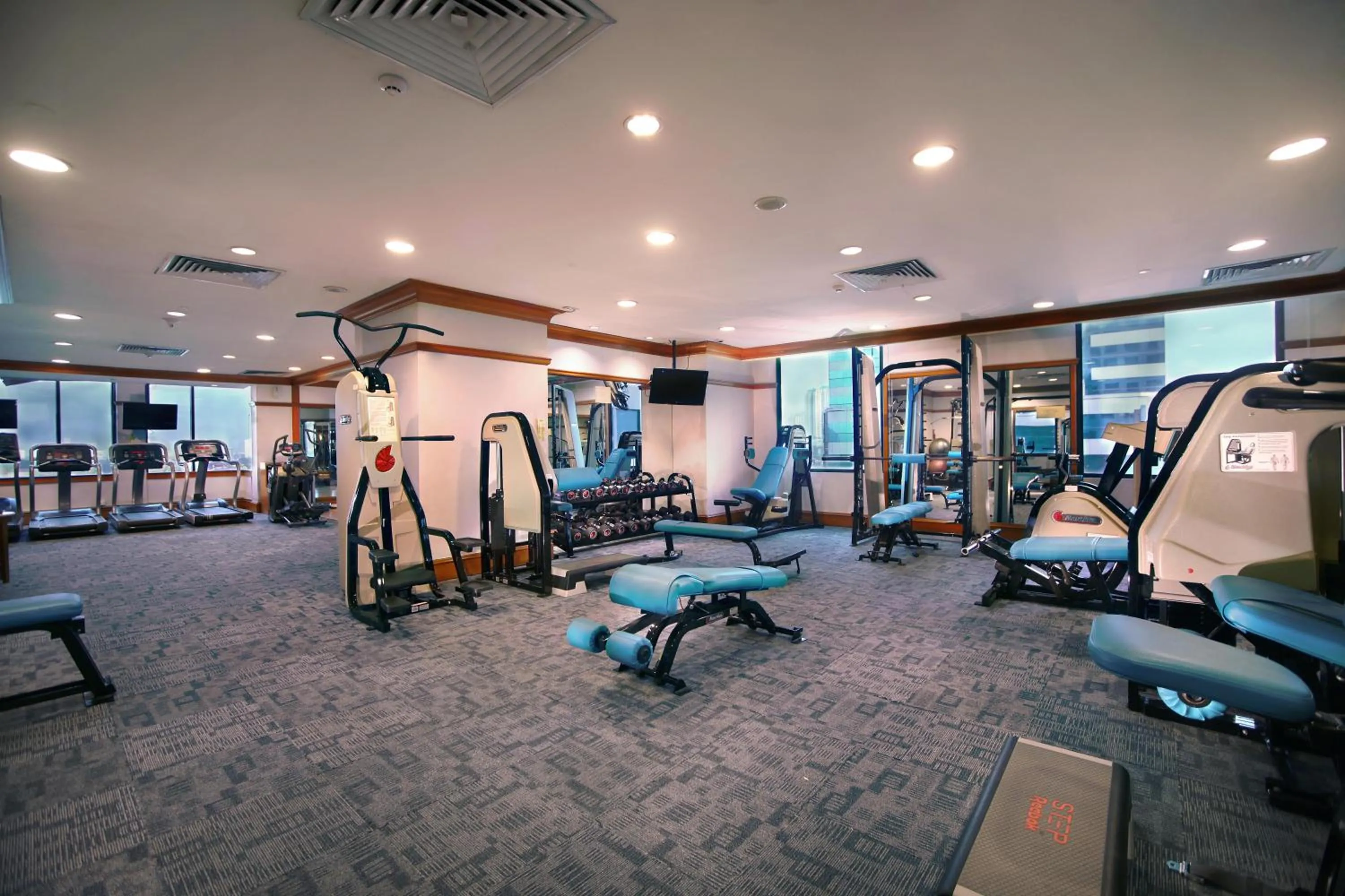 Fitness centre/facilities in Menara Peninsula Hotel