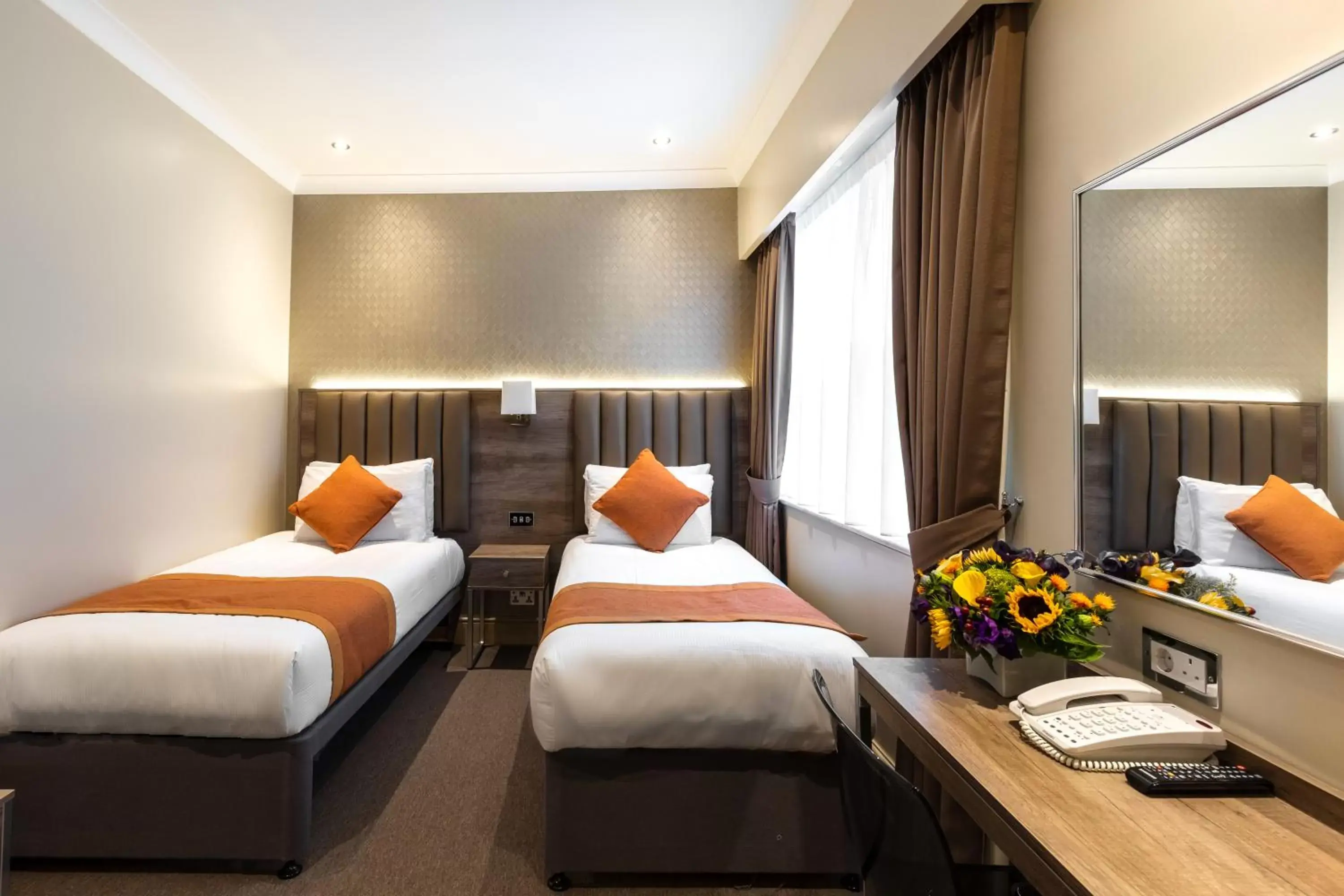 Twin Room in Sidney Hotel London-Victoria Twin Room in Sidney Hotel London-Victoria