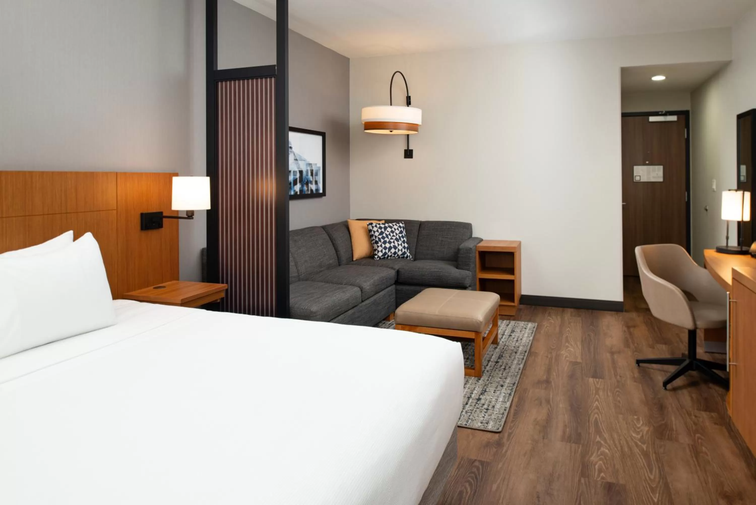 Photo of the whole room, Bed in Hyatt Place Dallas/Rockwall