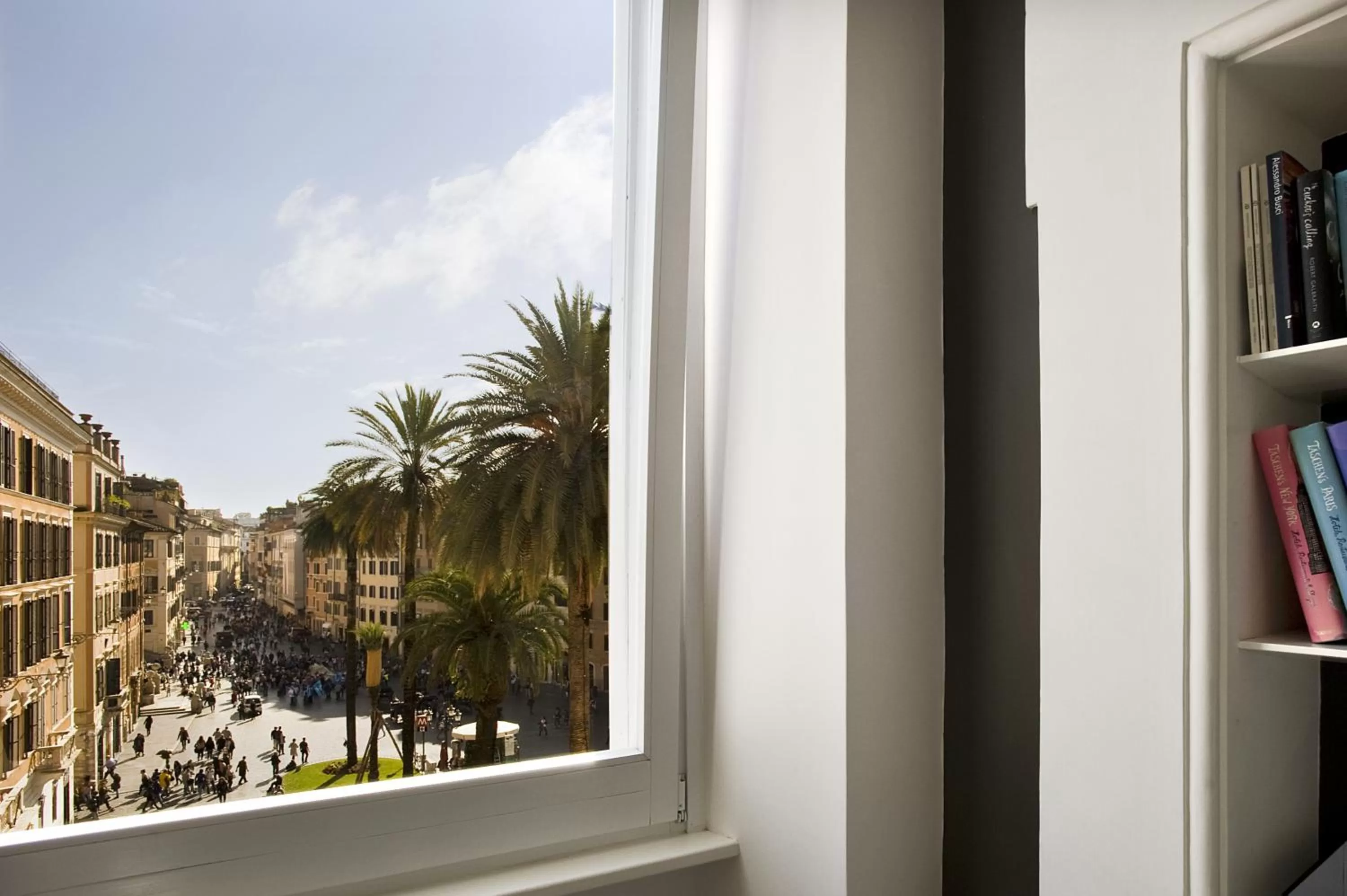 View (from property/room) in Piazza di Spagna 9
