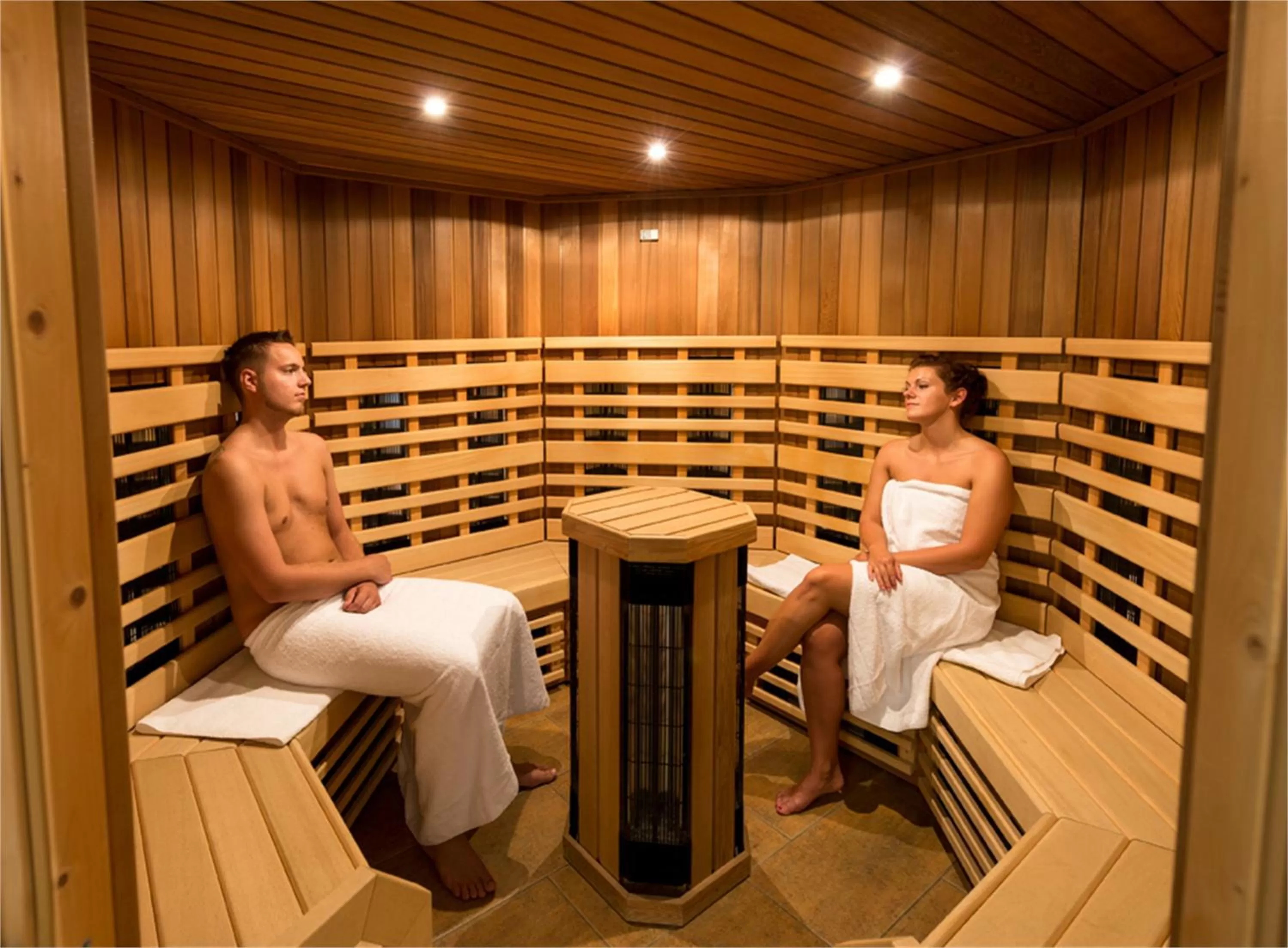 Spa and wellness centre/facilities in Hotel Gut Voigtlaender