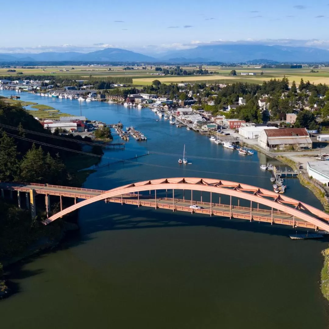 Sea view in La Conner Channel Lodge