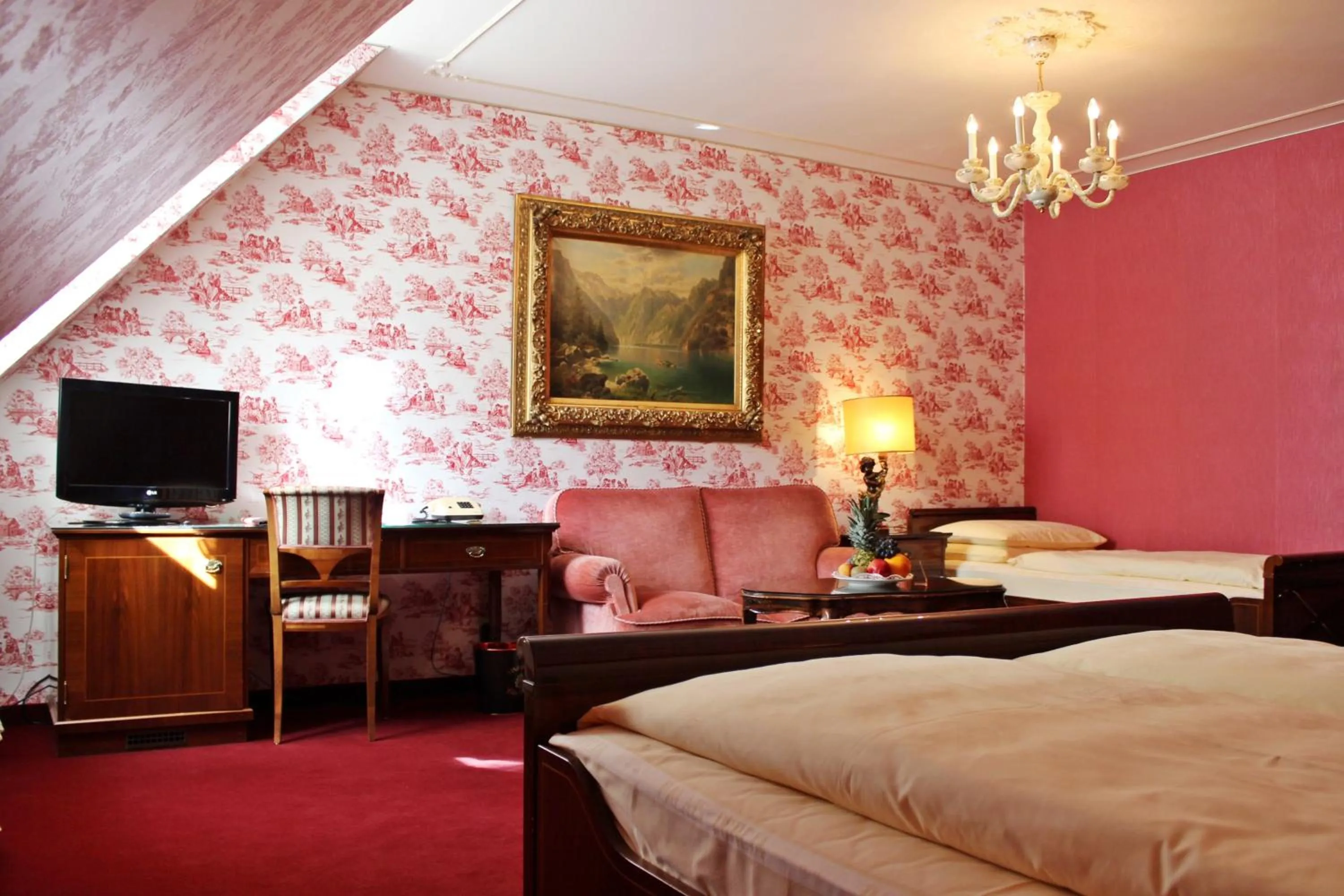 Bedroom, Bed in Hotel Palais Porcia