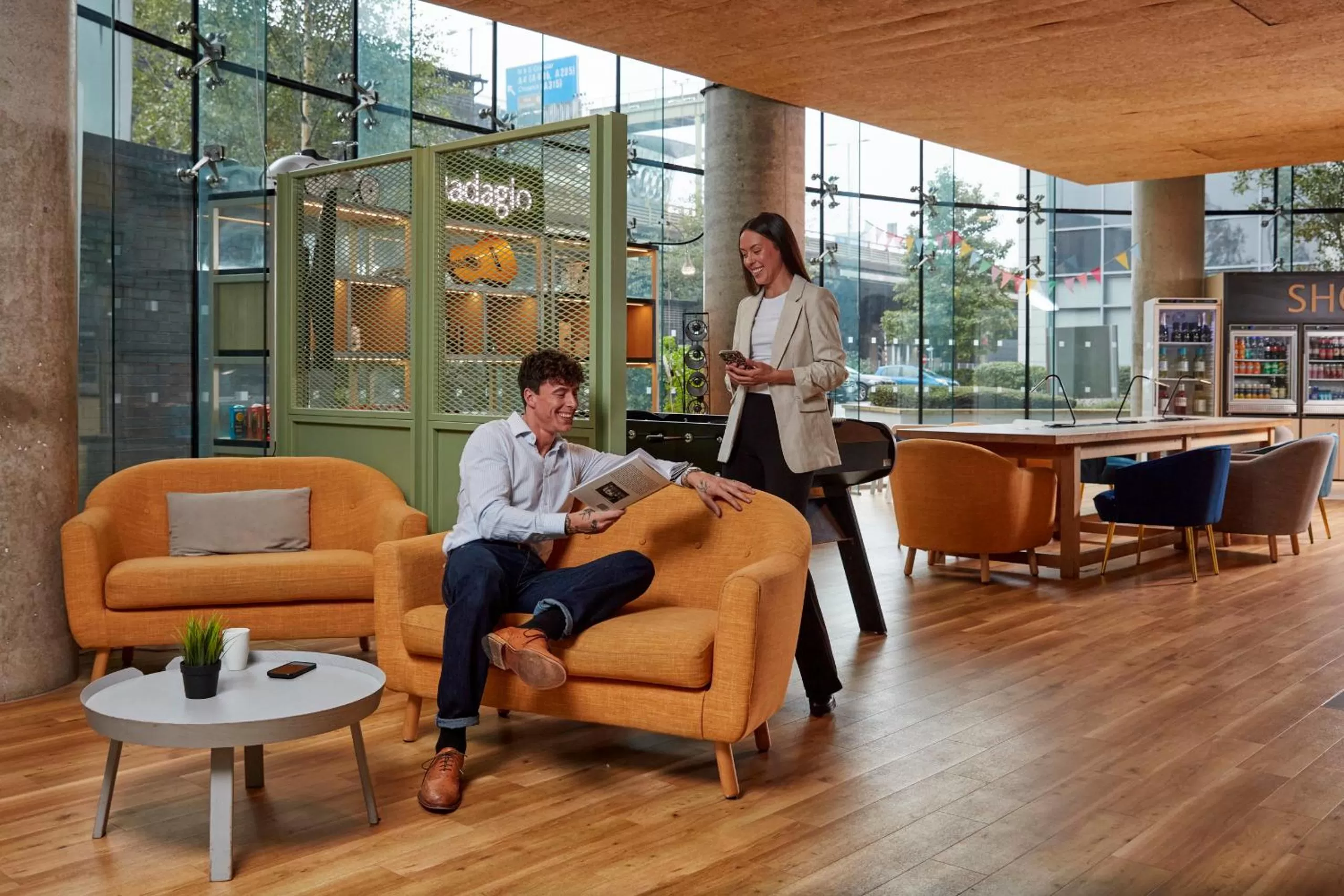 Lobby or reception in Aparthotel Adagio London Brentford