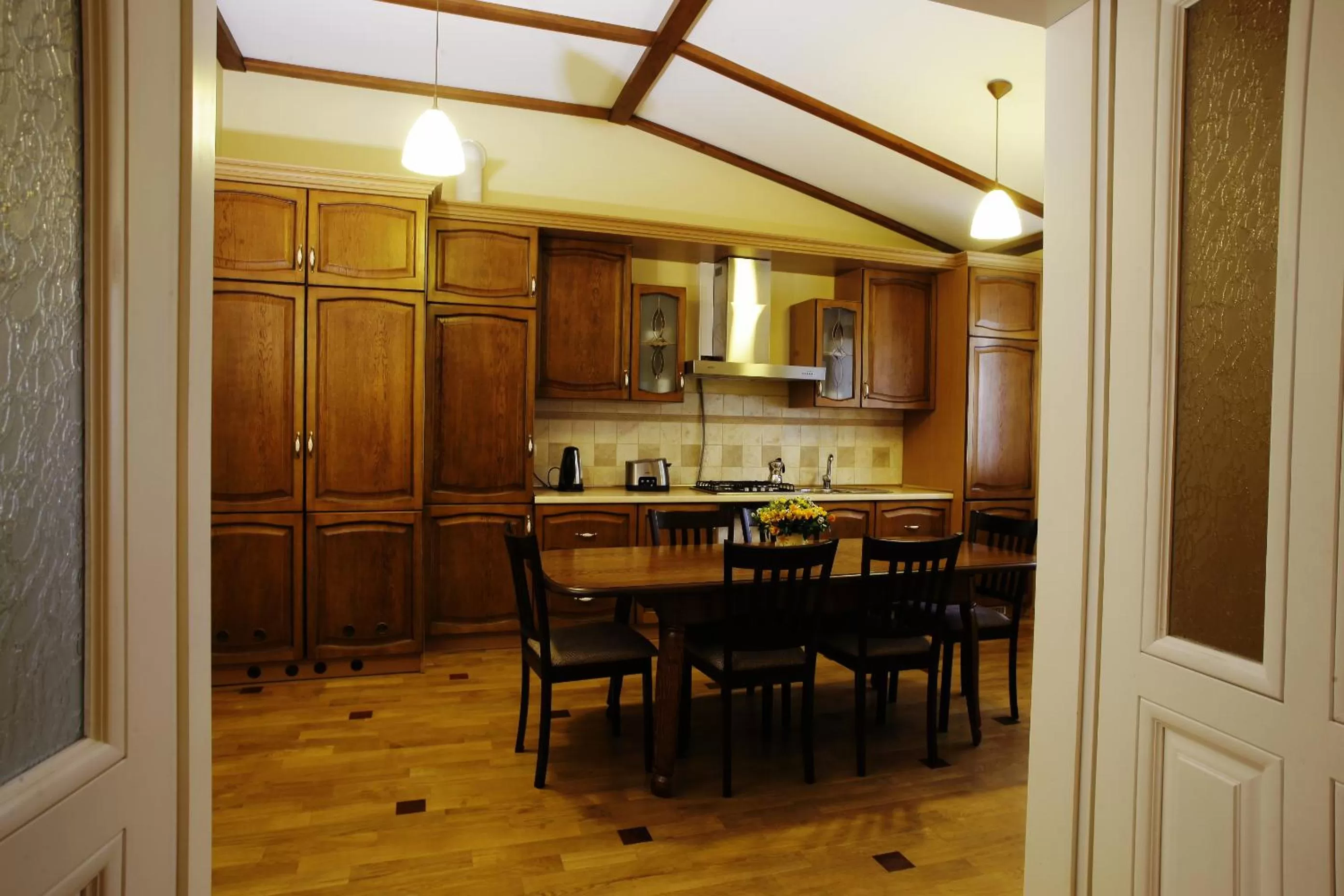 Dining Area in Mini-Hotel Under The Roof