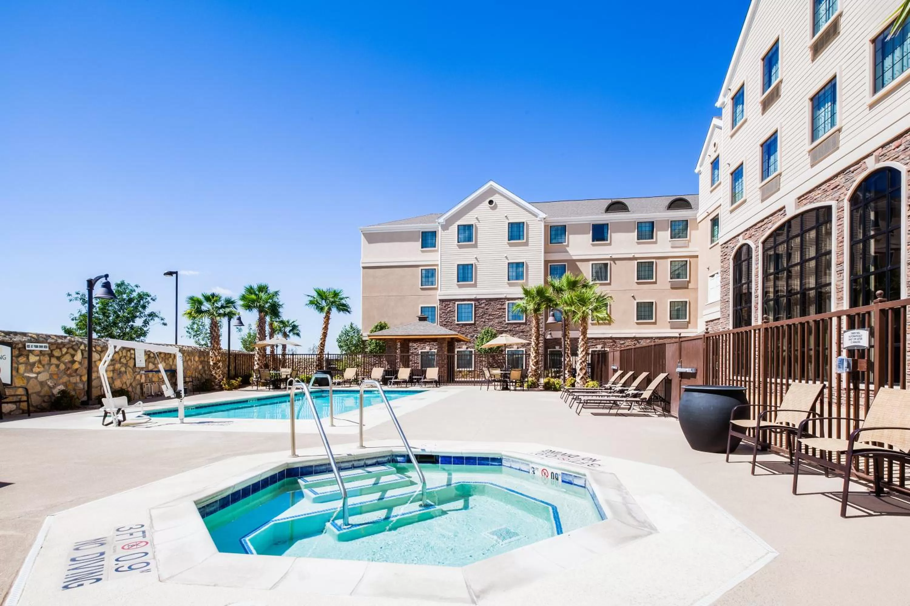 Swimming pool in Staybridge Suites El Paso Airport by IHG