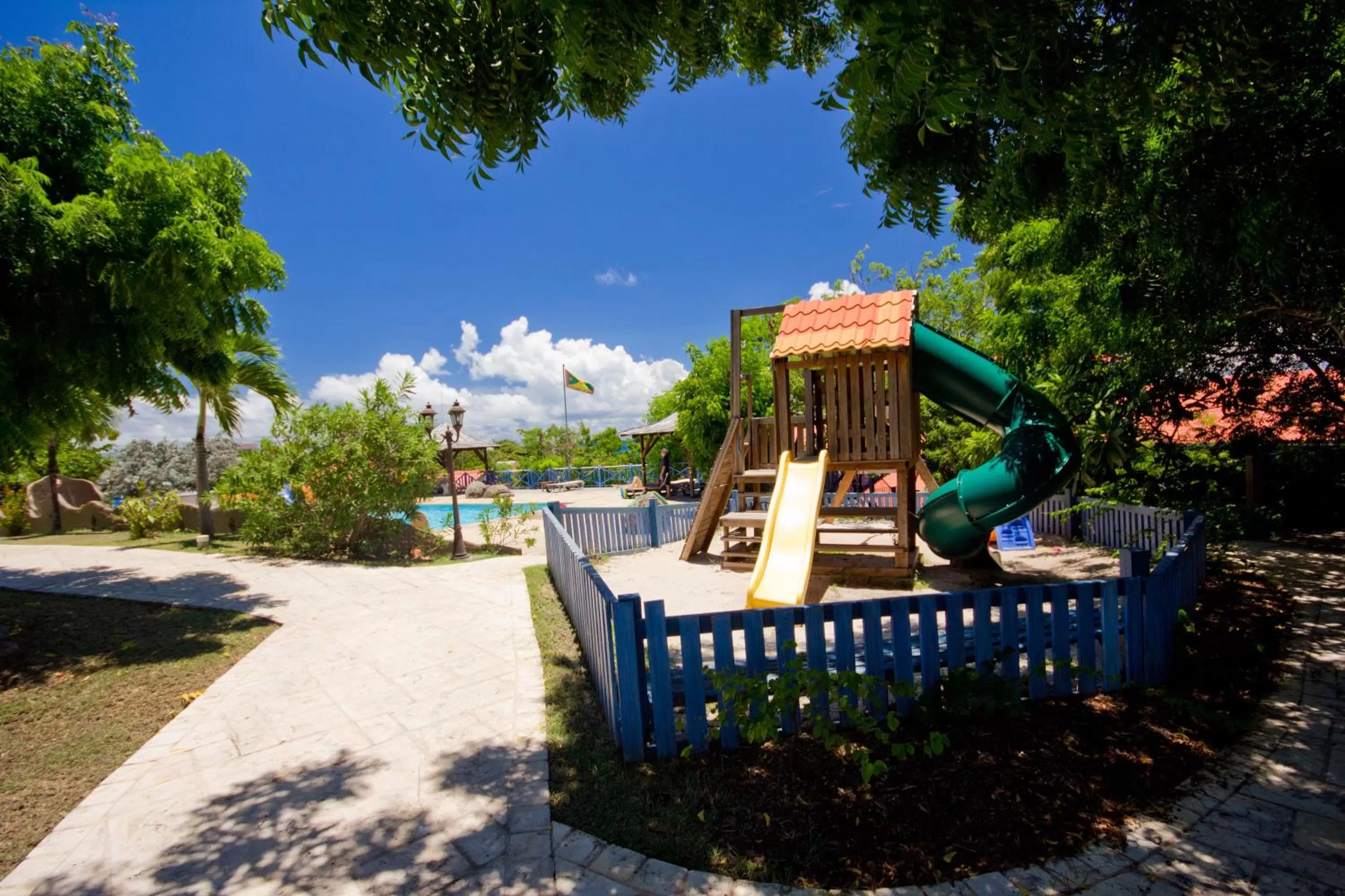 Area and facilities in True Blue Bay Resort