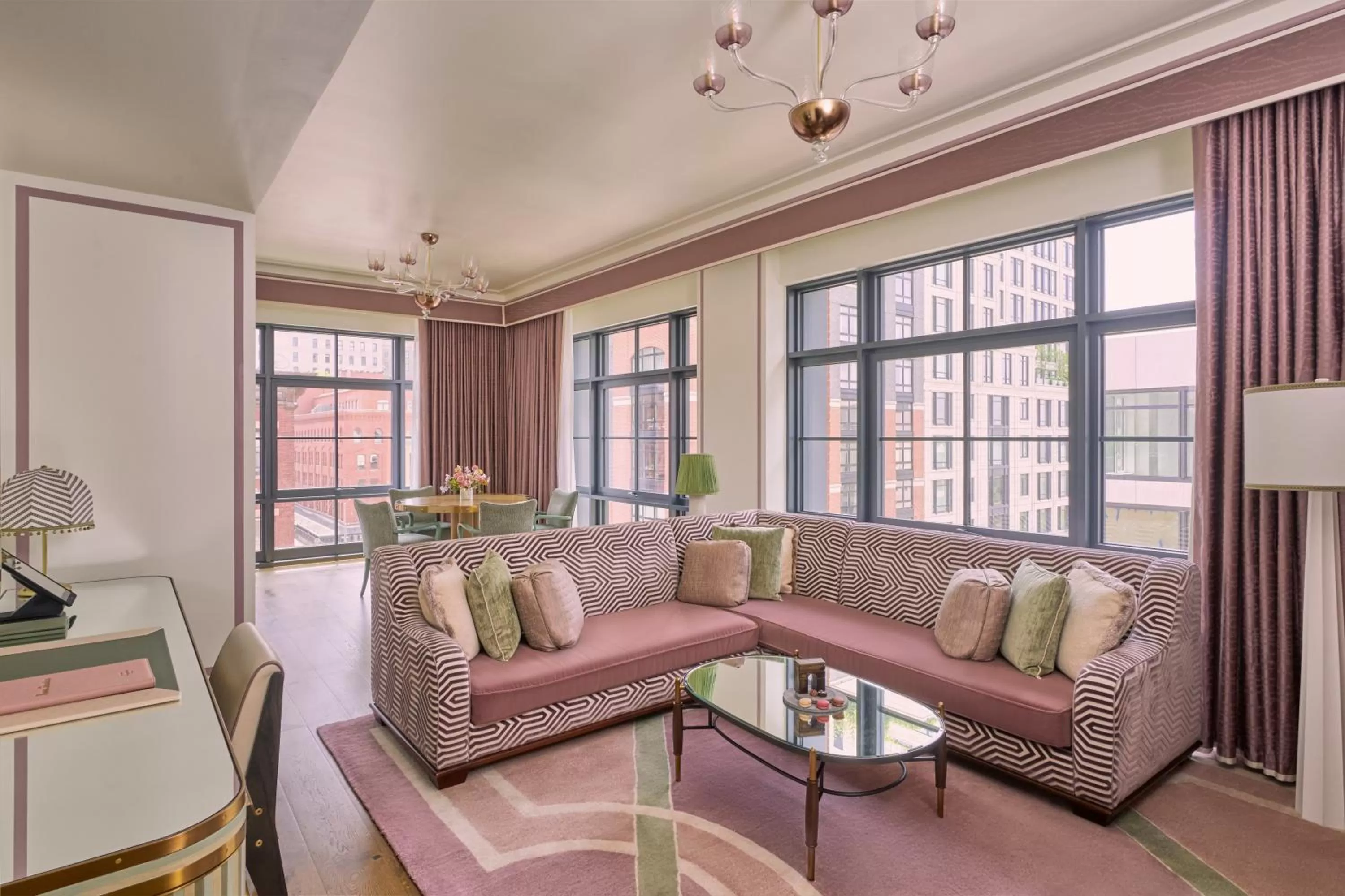 Living room in Fouquet's New York