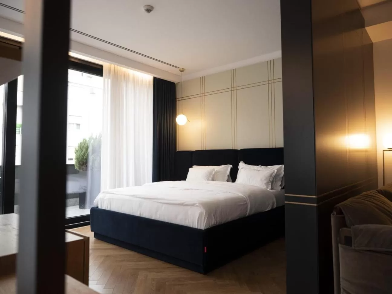 Bedroom, Bed in Moncafe Boutique Hotel & SPA Tirana