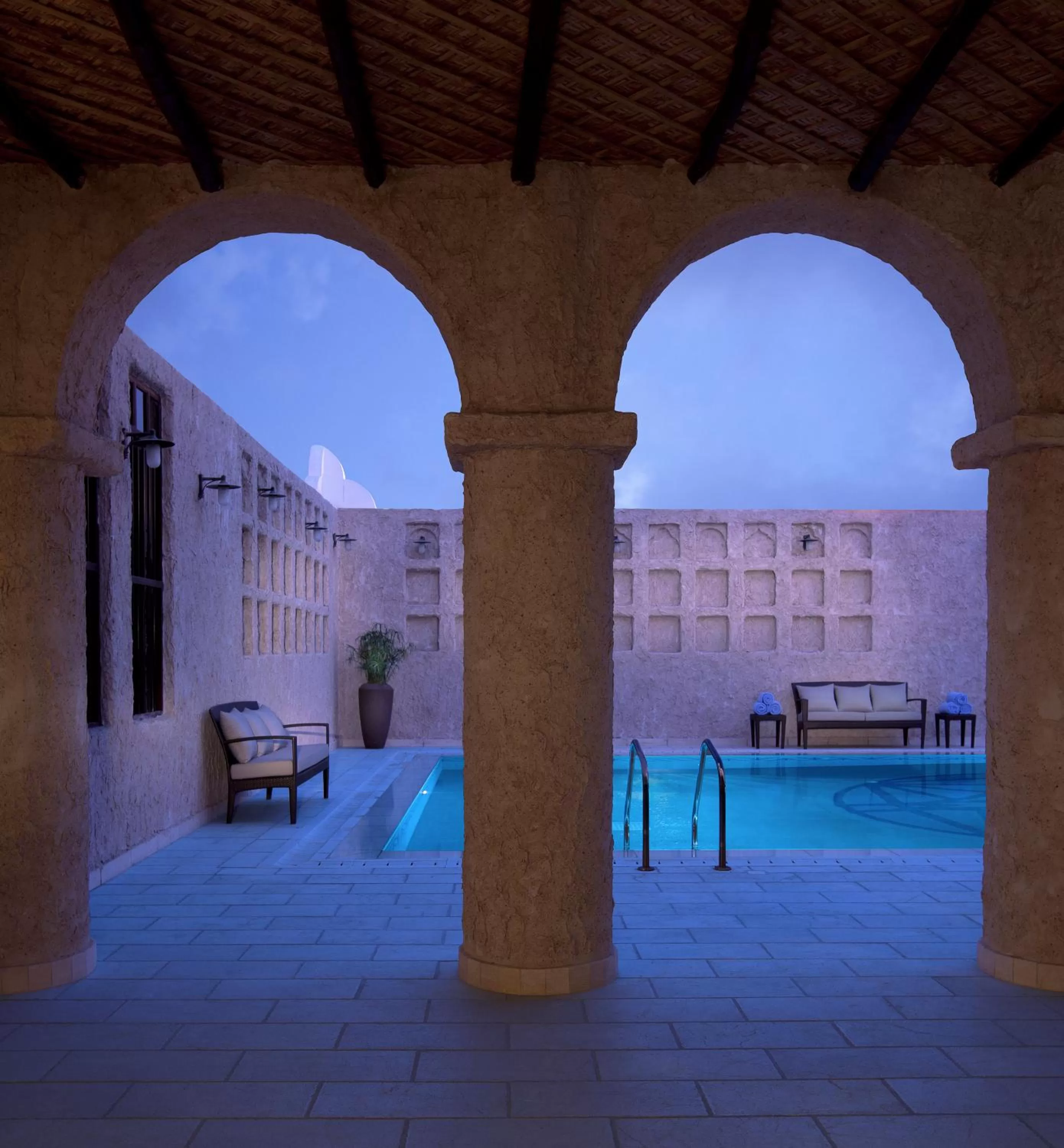 Swimming pool in Souq Waqif Boutique Hotels - Tivoli
