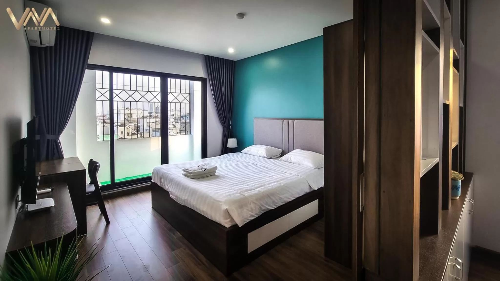 Photo of the whole room, Bed in VNAHOMES APARTHOTEL