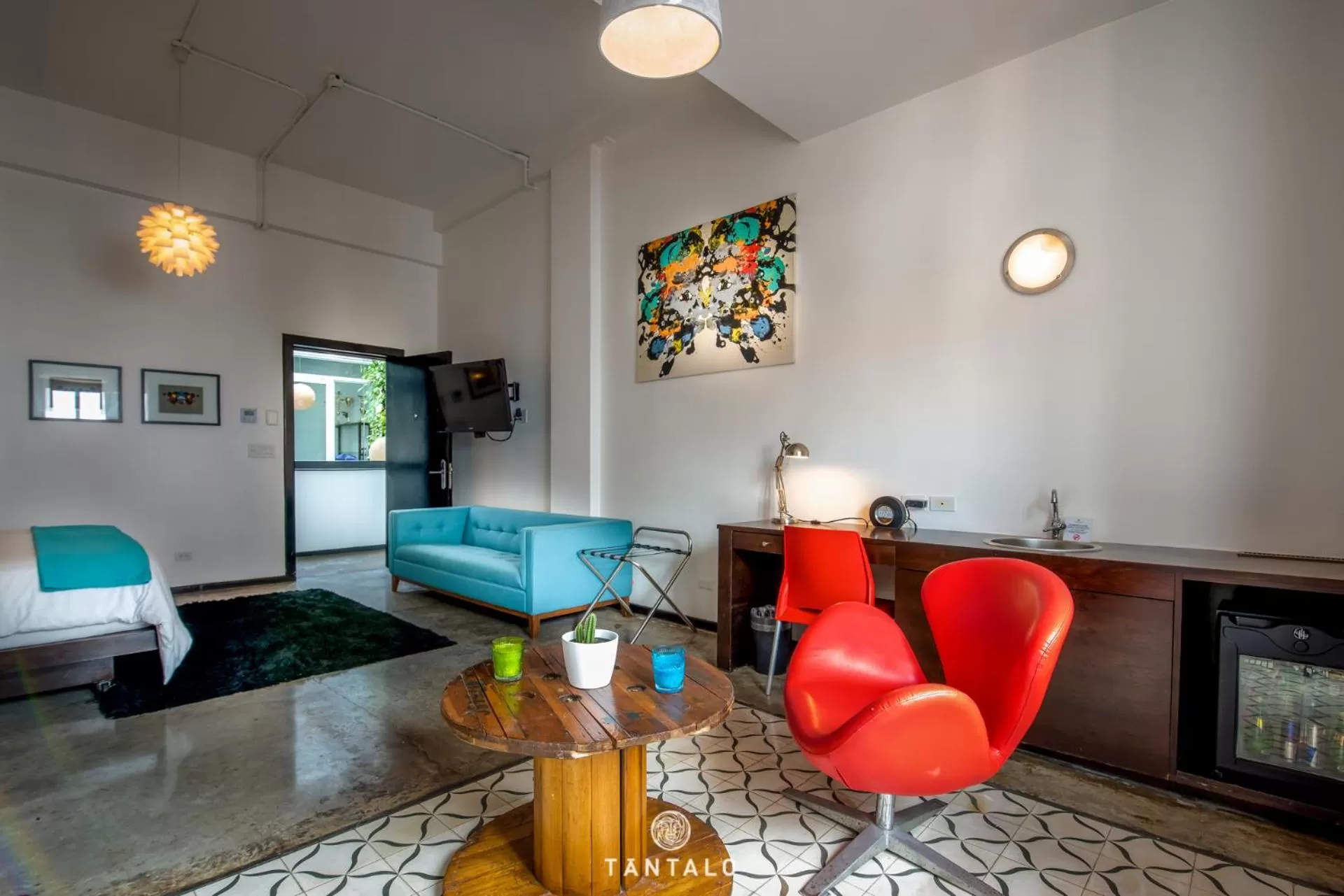 Decorative detail in Tantalo Hotel - Kitchen - Roofbar