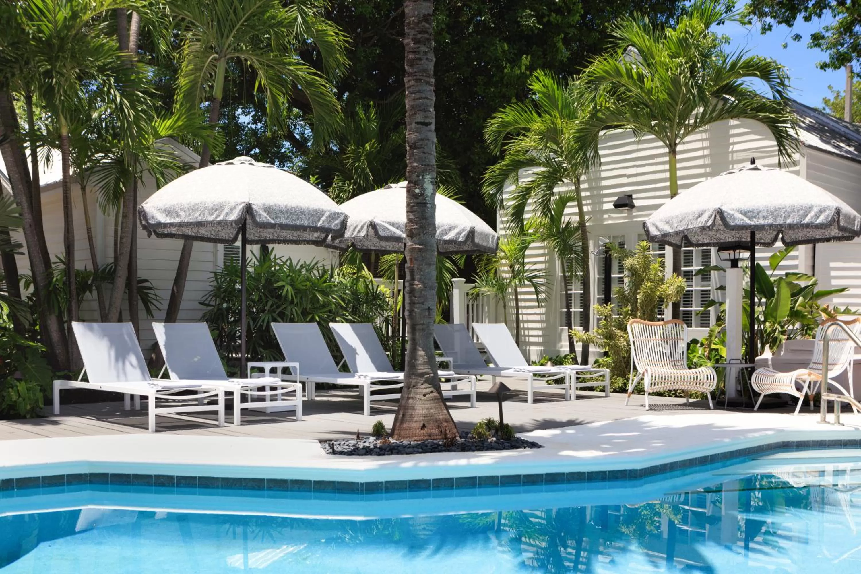 Swimming pool in Lighthouse Hotel - Key West Historic Inns