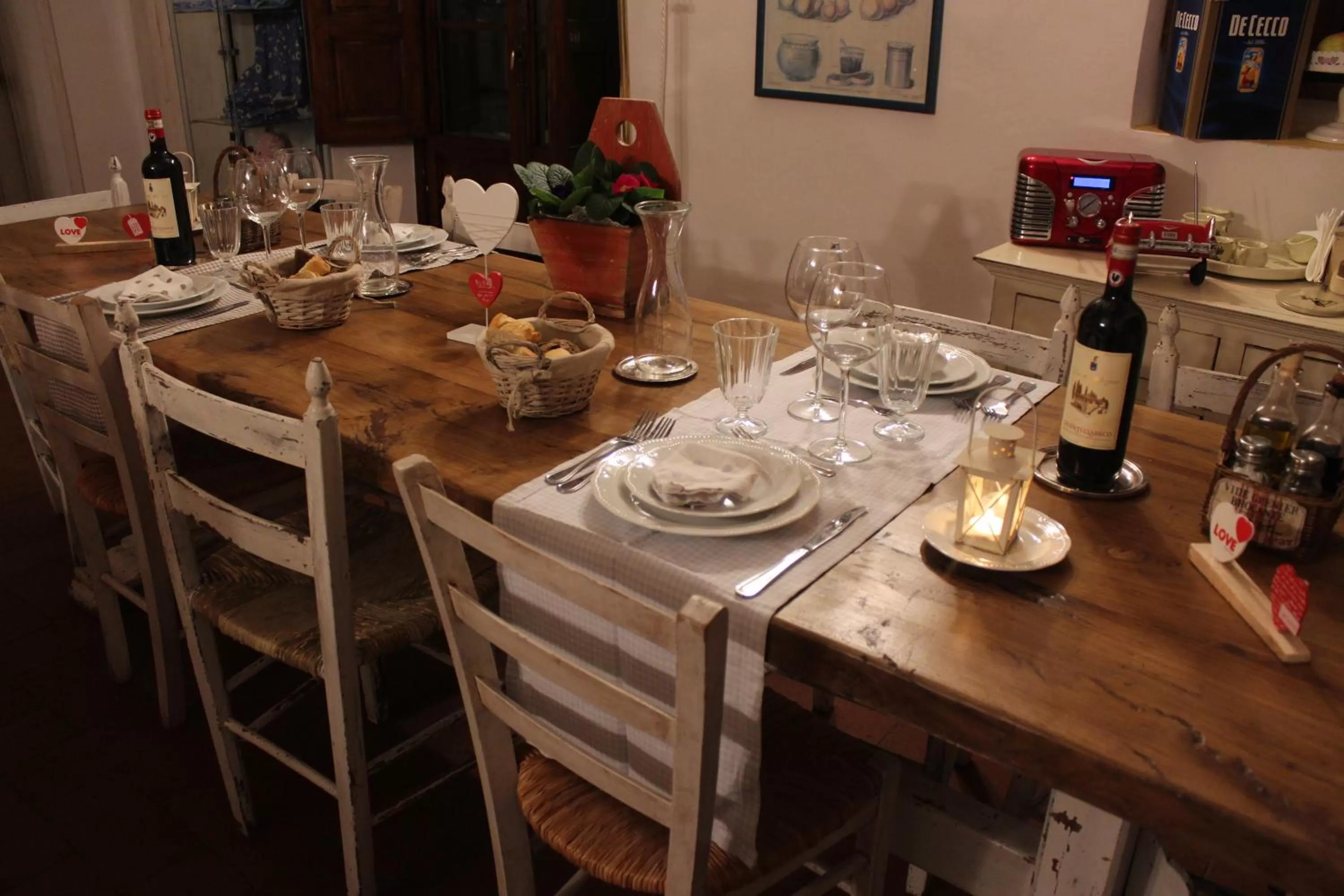Dining area in Le Terrazze Del Chianti b&b Residenza d'Epoca e di Charme