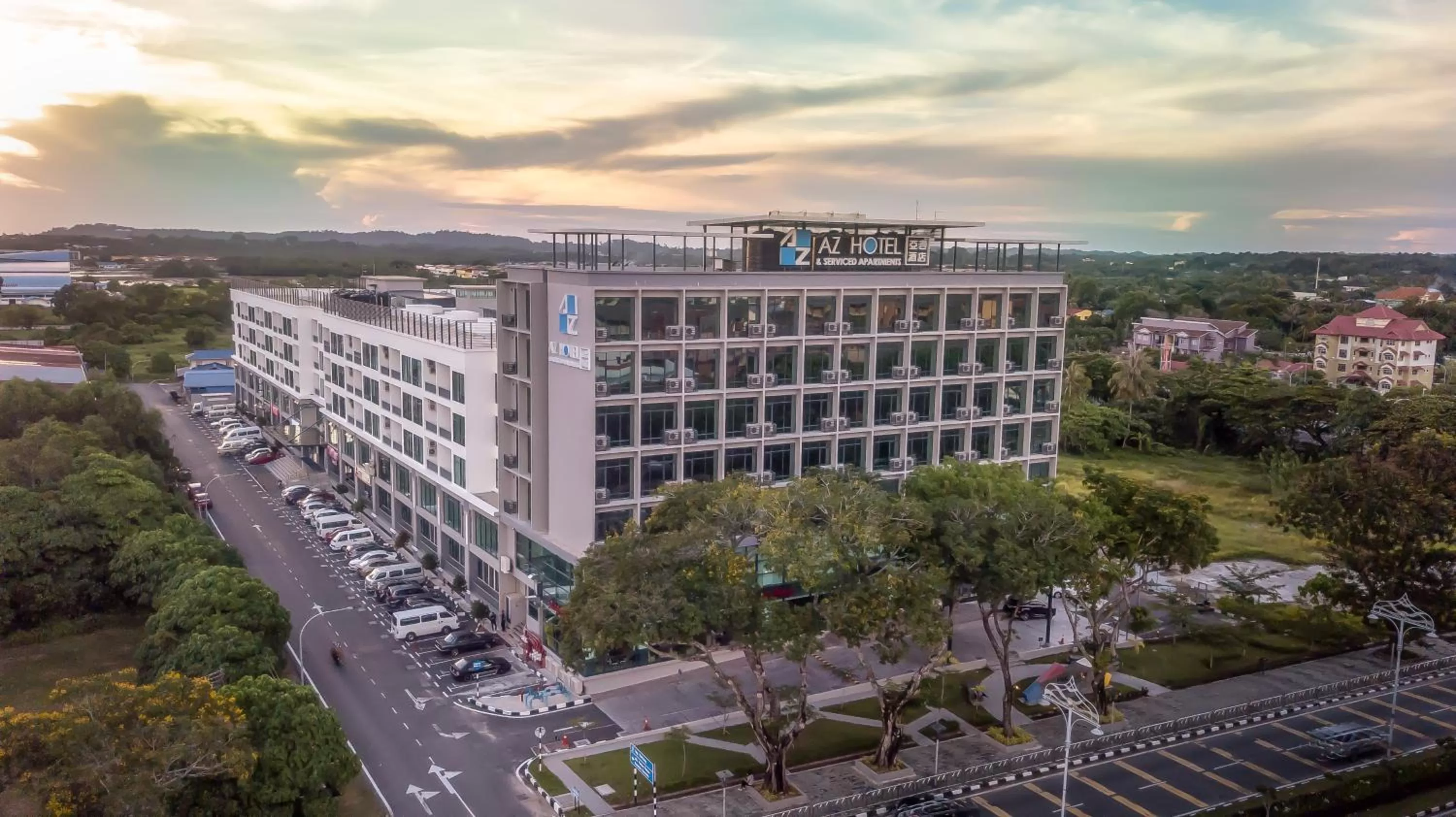 Property building in AZ Hotel & Serviced Apartments