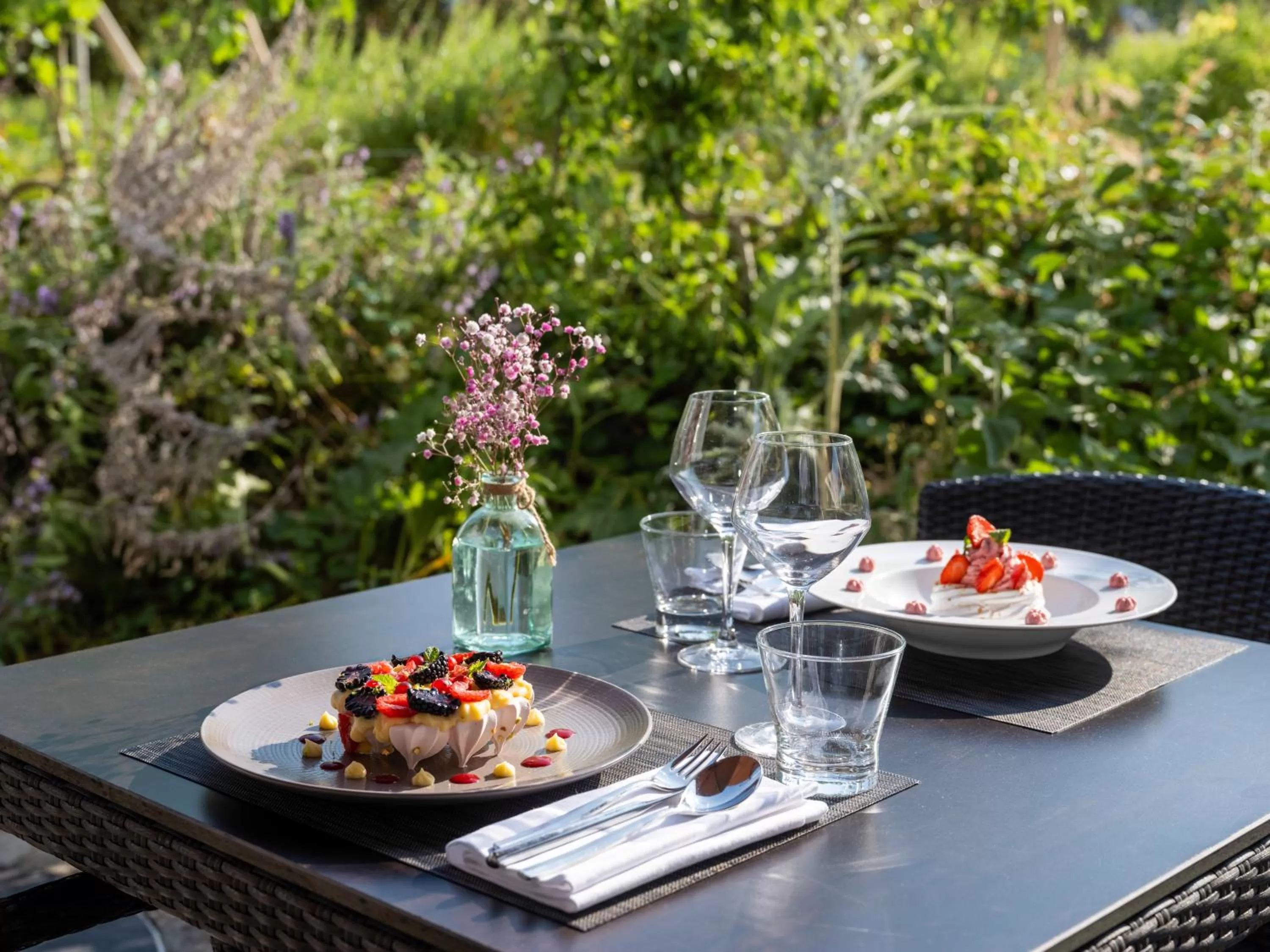 Patio in Novotel Nantes Centre Gare