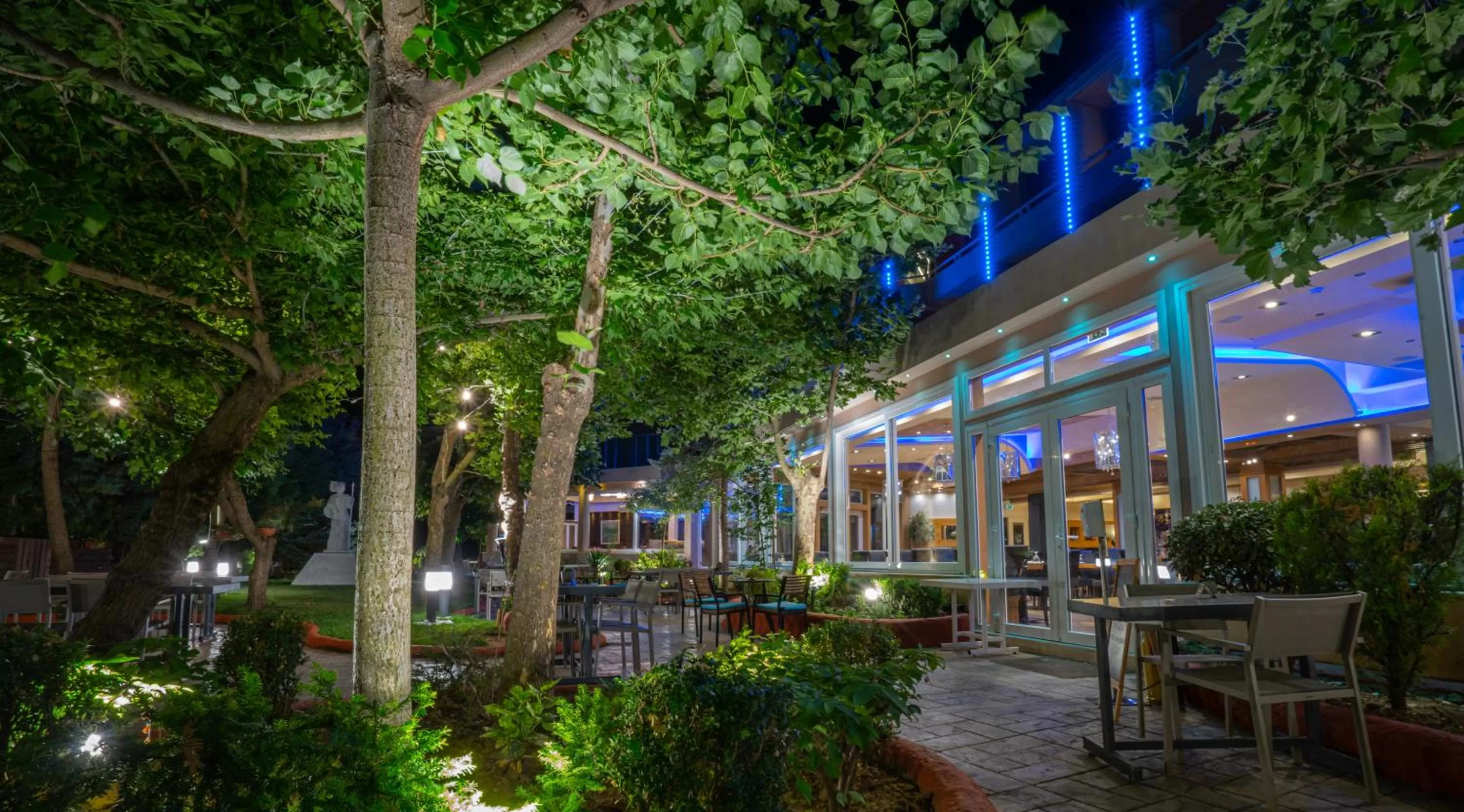 Patio in Pantelidis Hotel & Spa