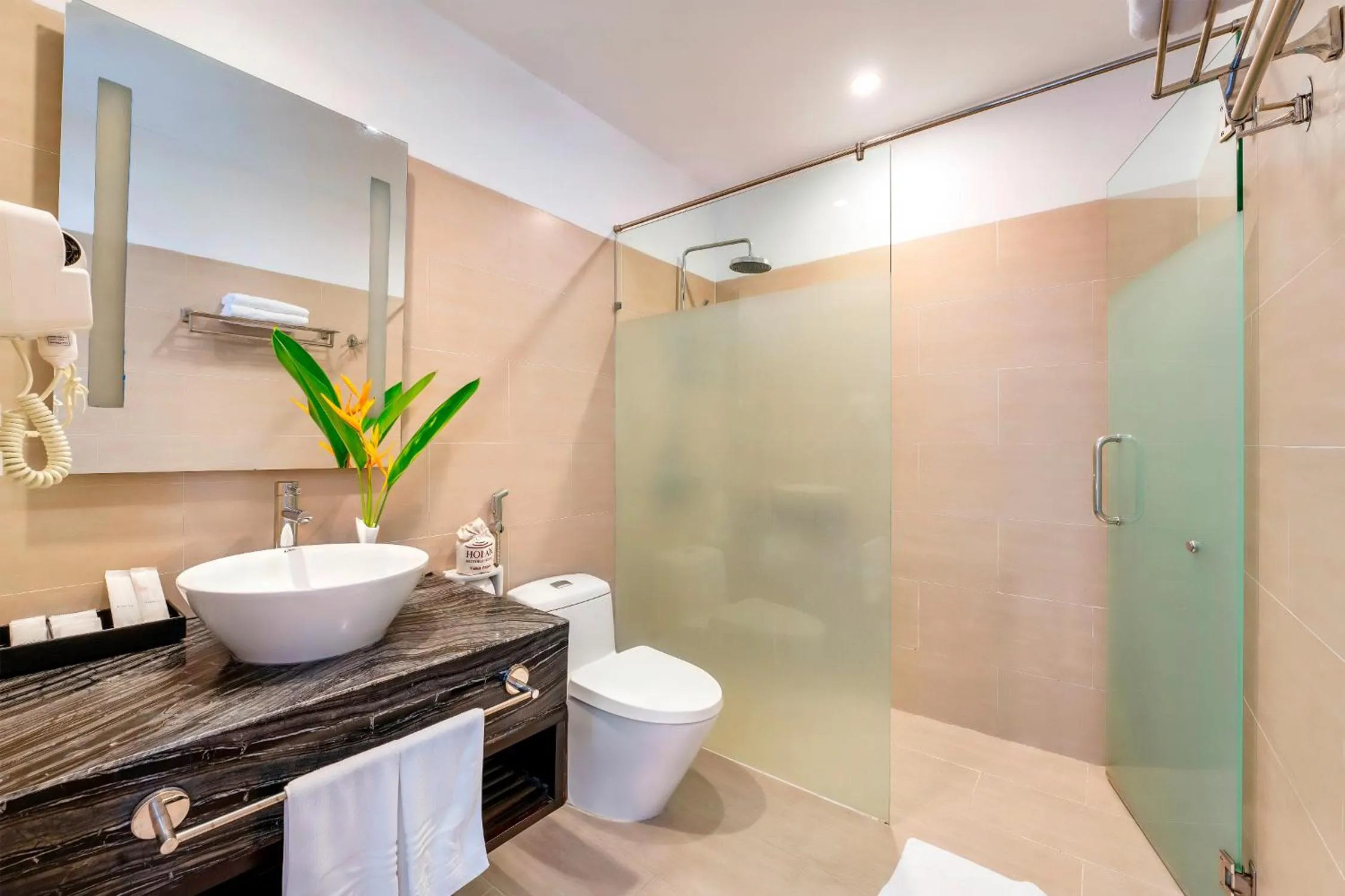 Shower in HOI AN HISTORIC HOTEL