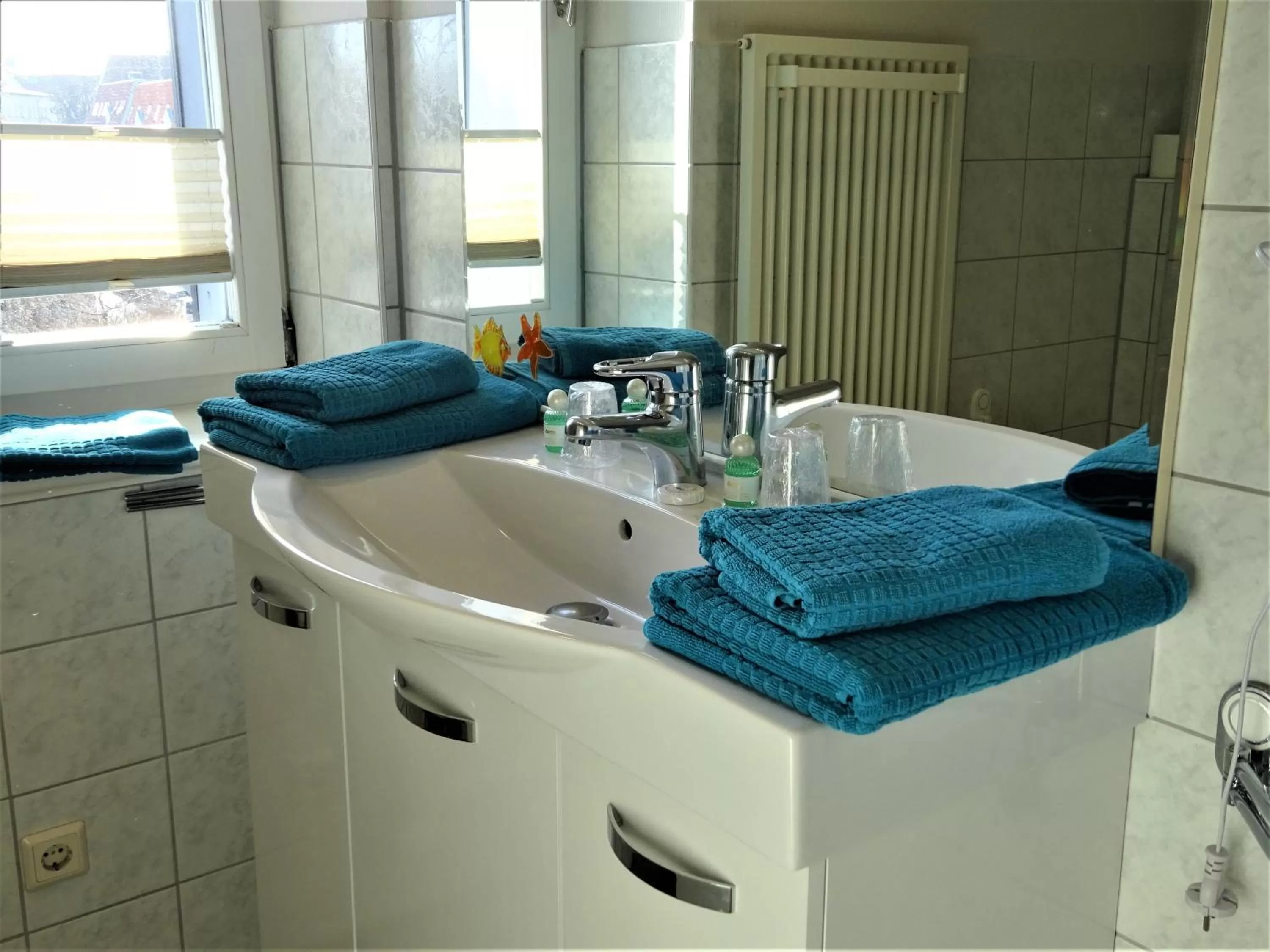 Bathroom in Hotel Pension Zur Fährbrücke