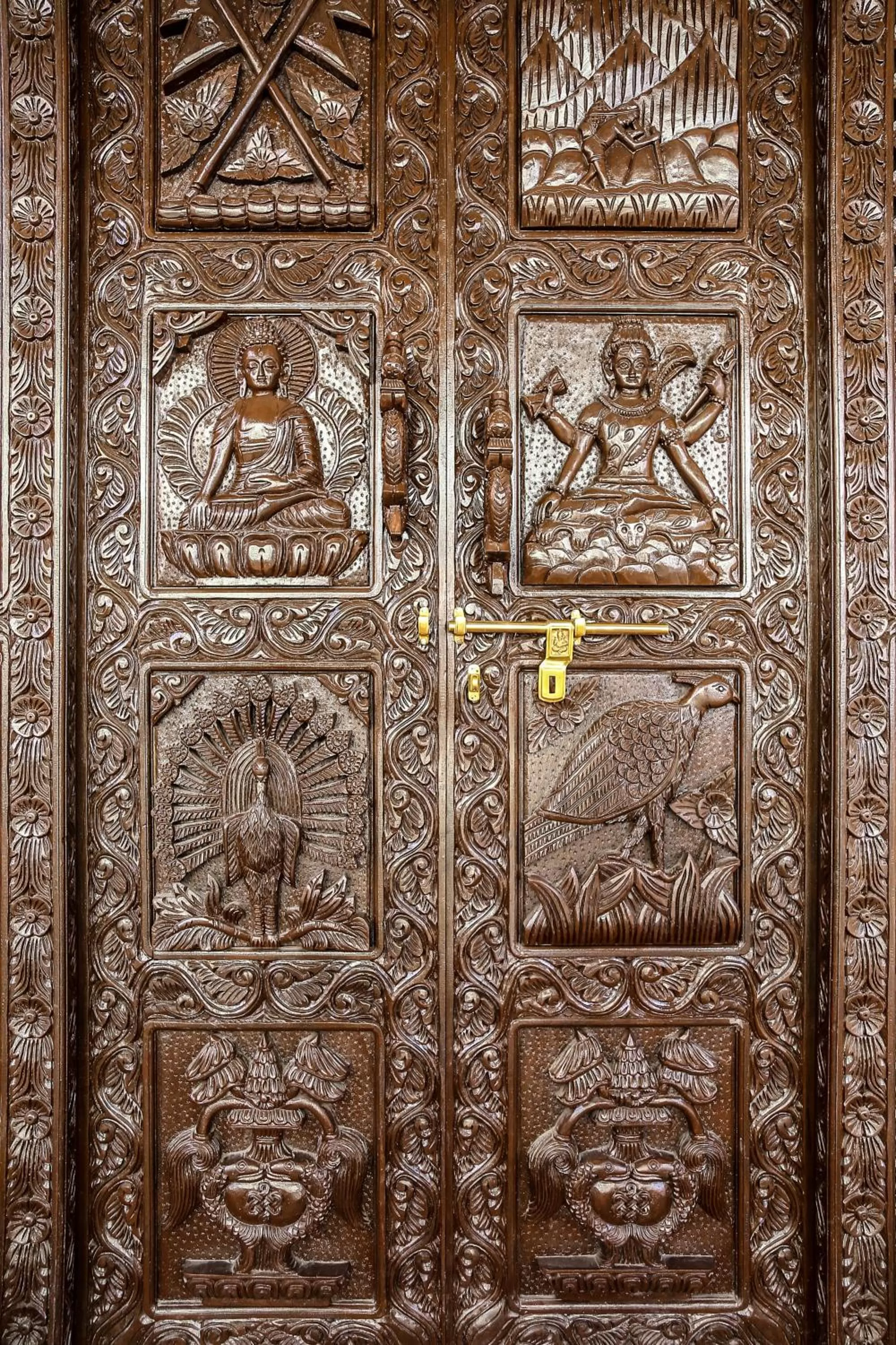 Facade/entrance in Kathmandu Garden Home
