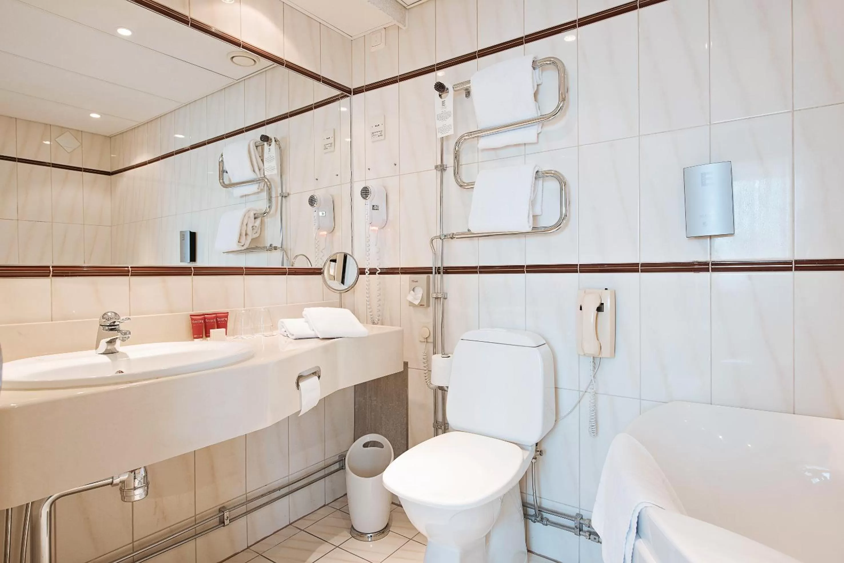 Toilet in Elite Stadshotellet Växjö