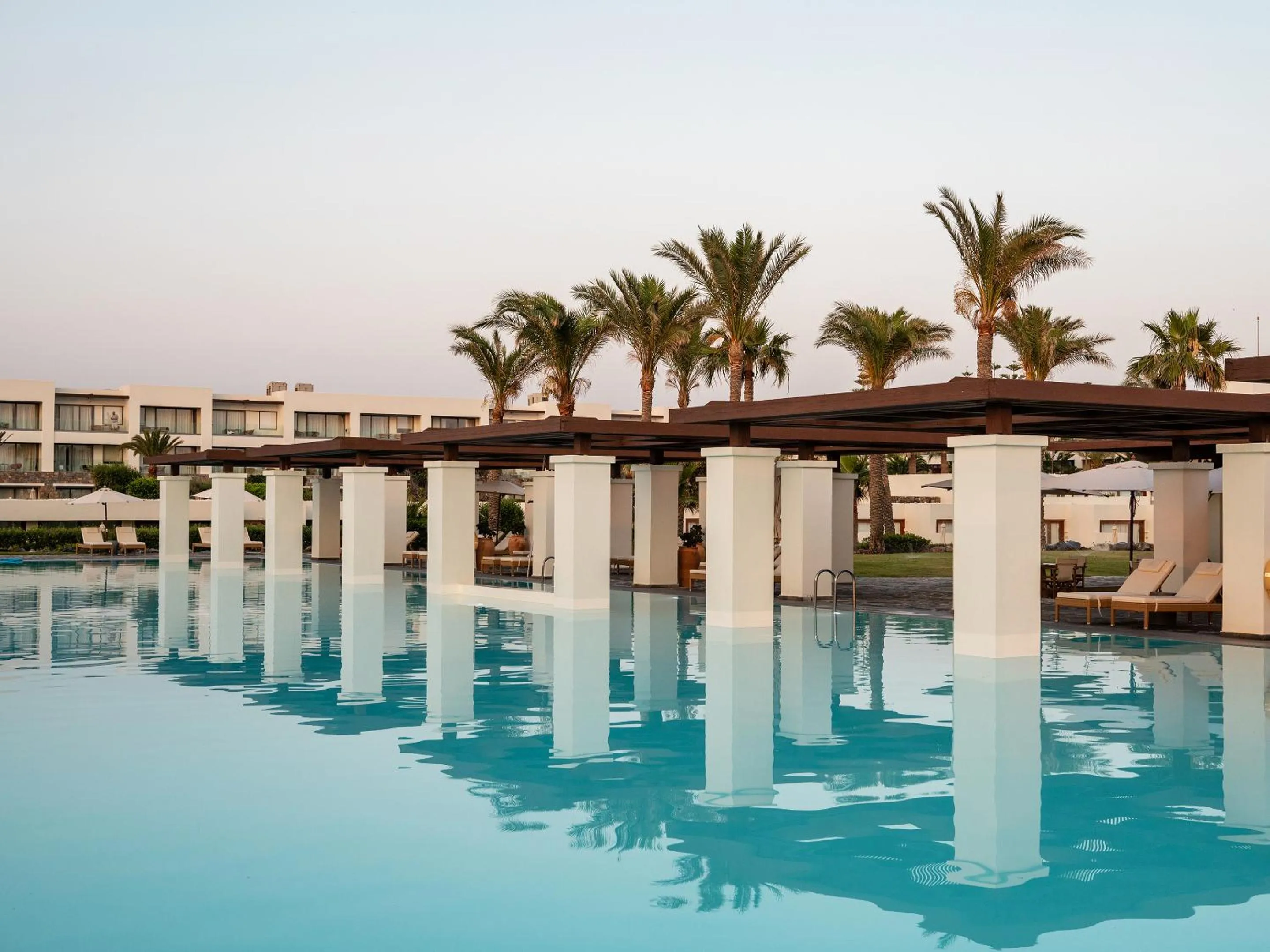 Swimming pool in Amirandes, A Grecotel Resort to Live