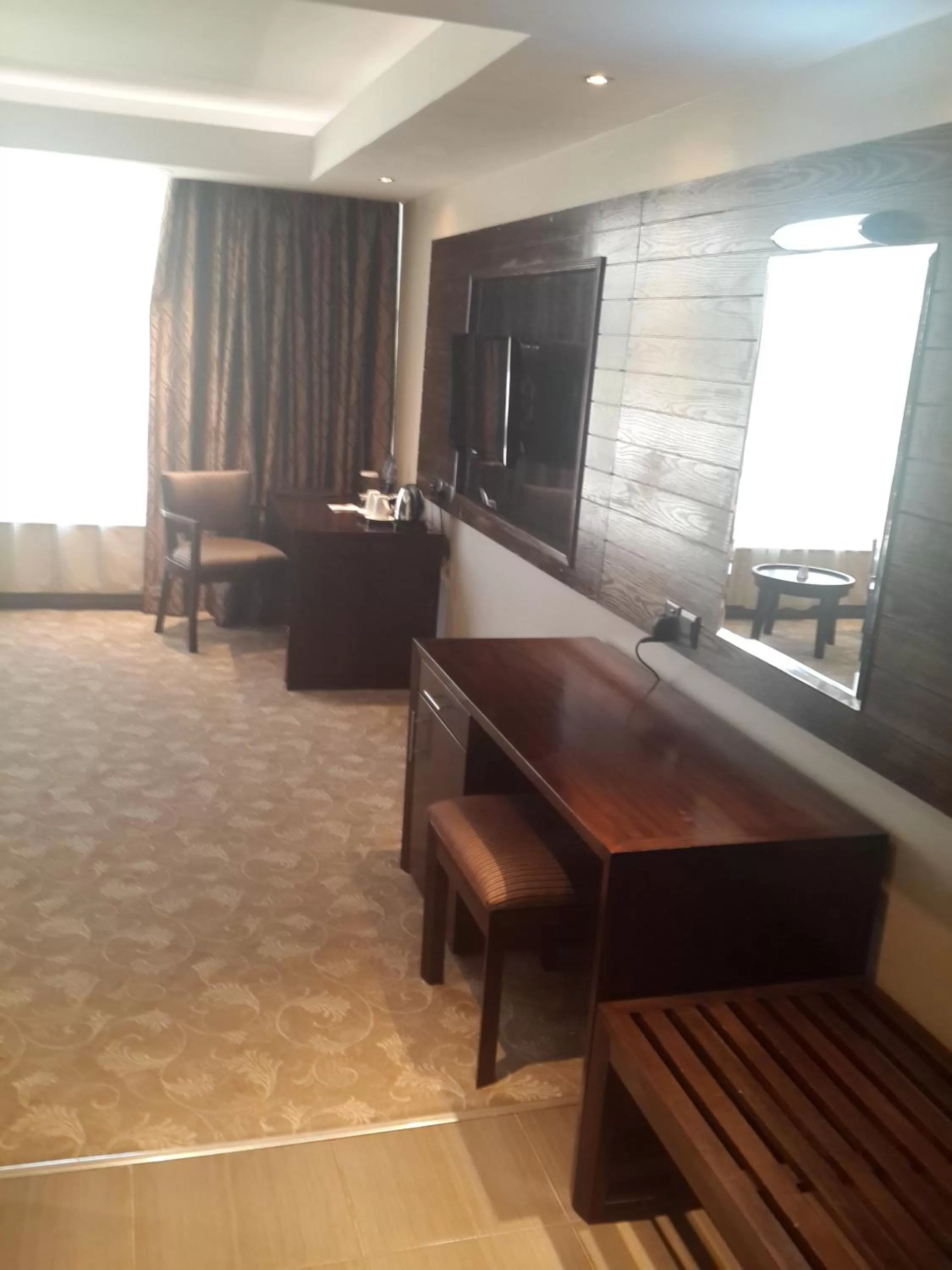 Seating area in Boma Inn Eldoret