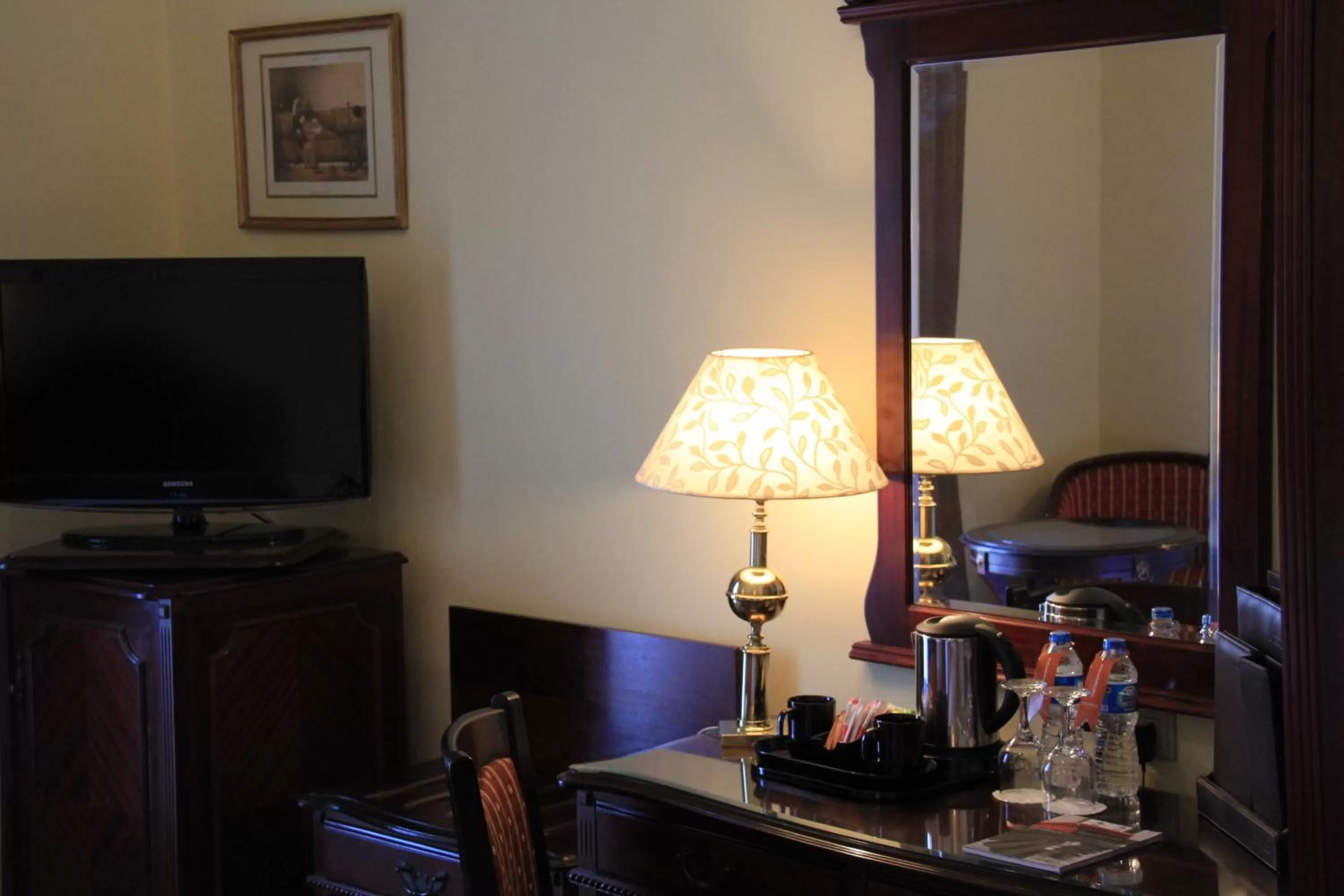 Decorative detail in Steigenberger Cecil Hotel Alexandria