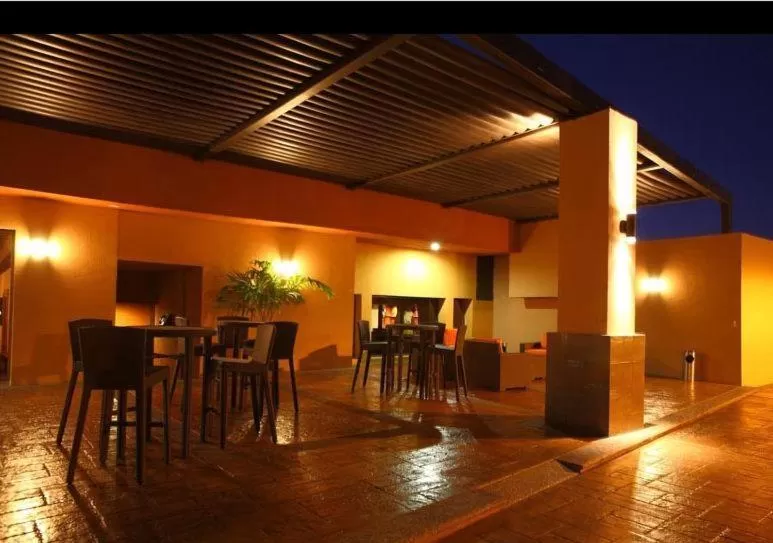 Patio in Hotel Gandara