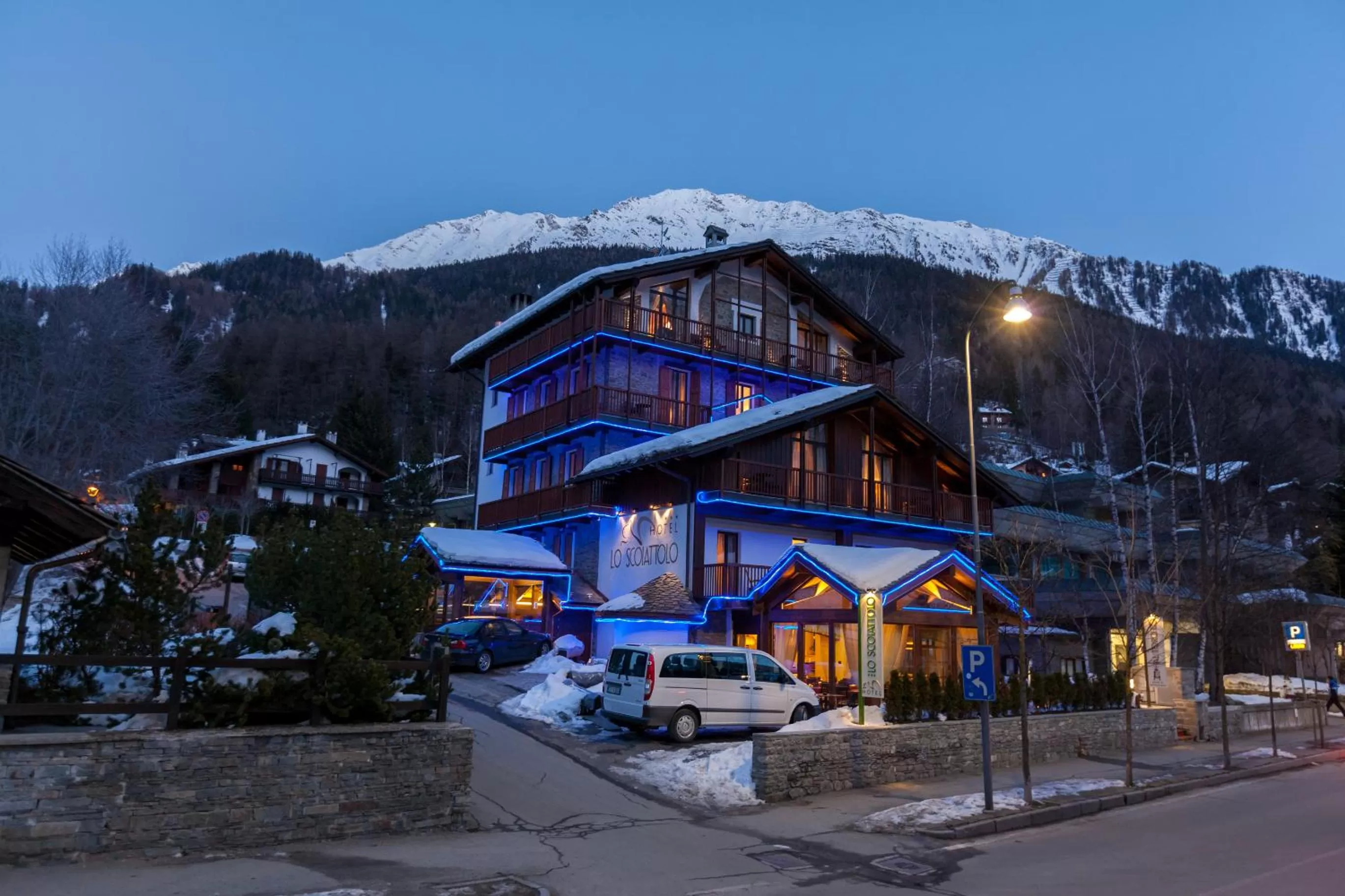 Facade/entrance in Hotel Lo Scoiattolo