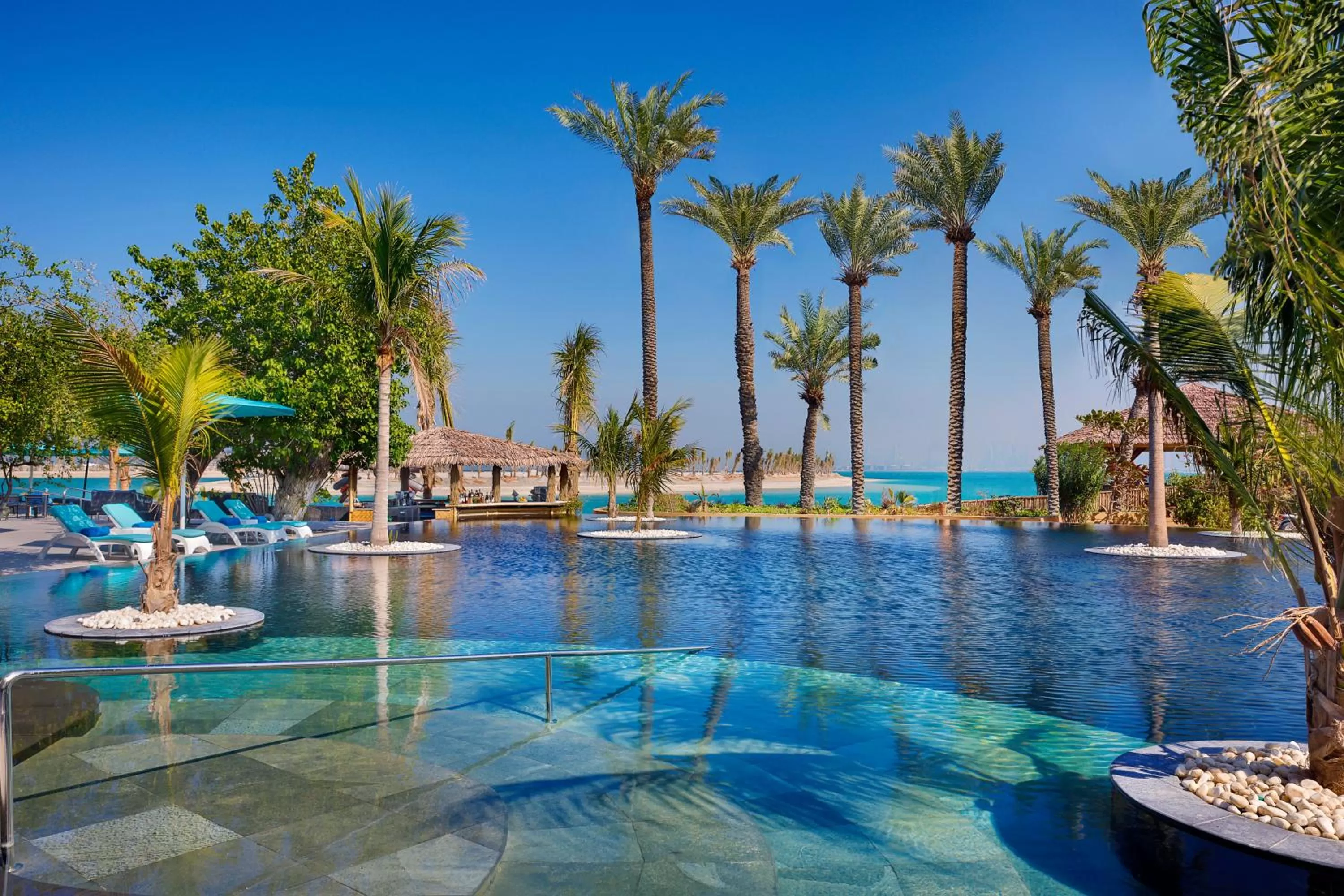 Swimming pool in Anantara World Islands Dubai Resort