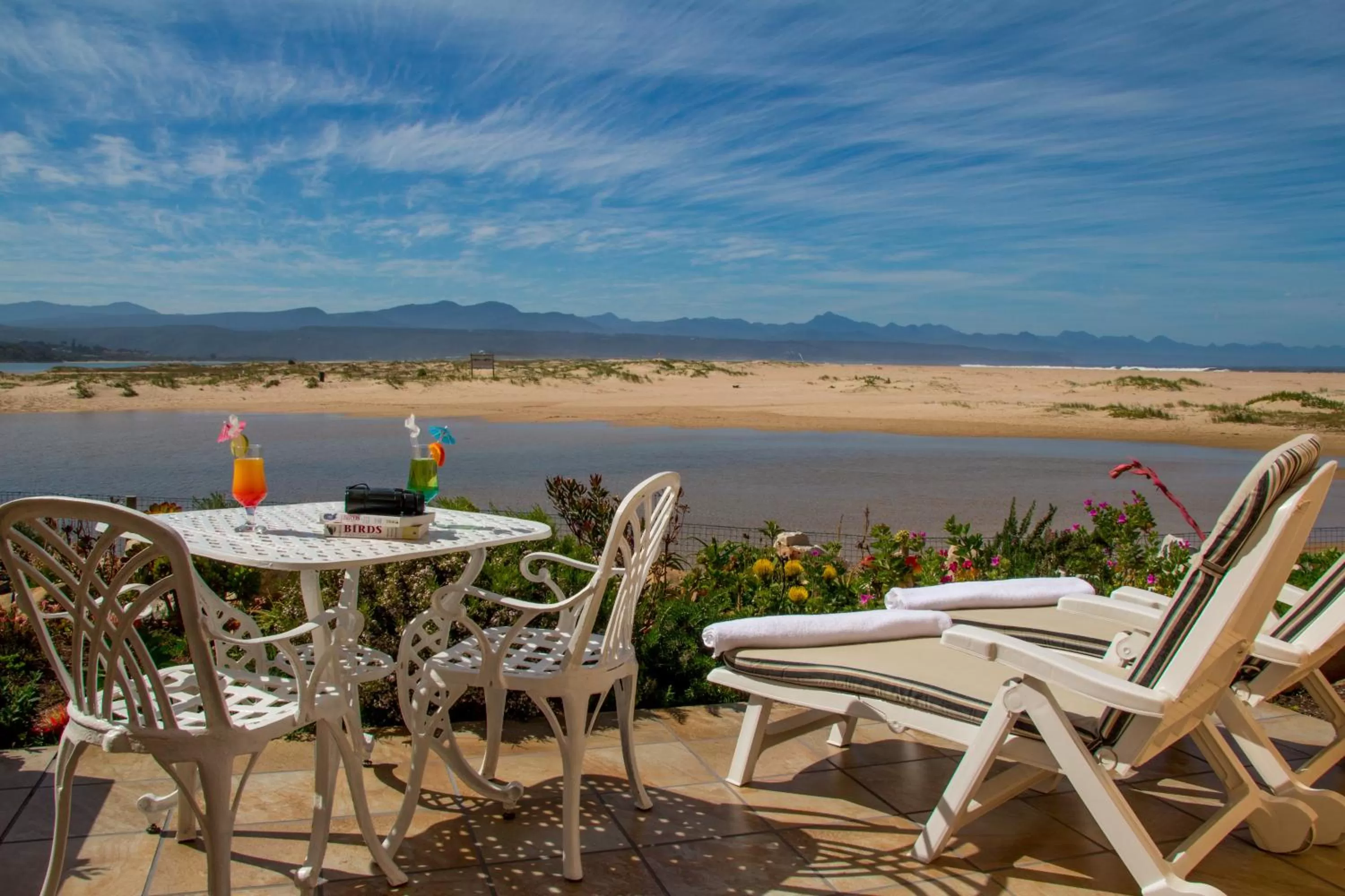 Patio in Milkwood Manor on Sea