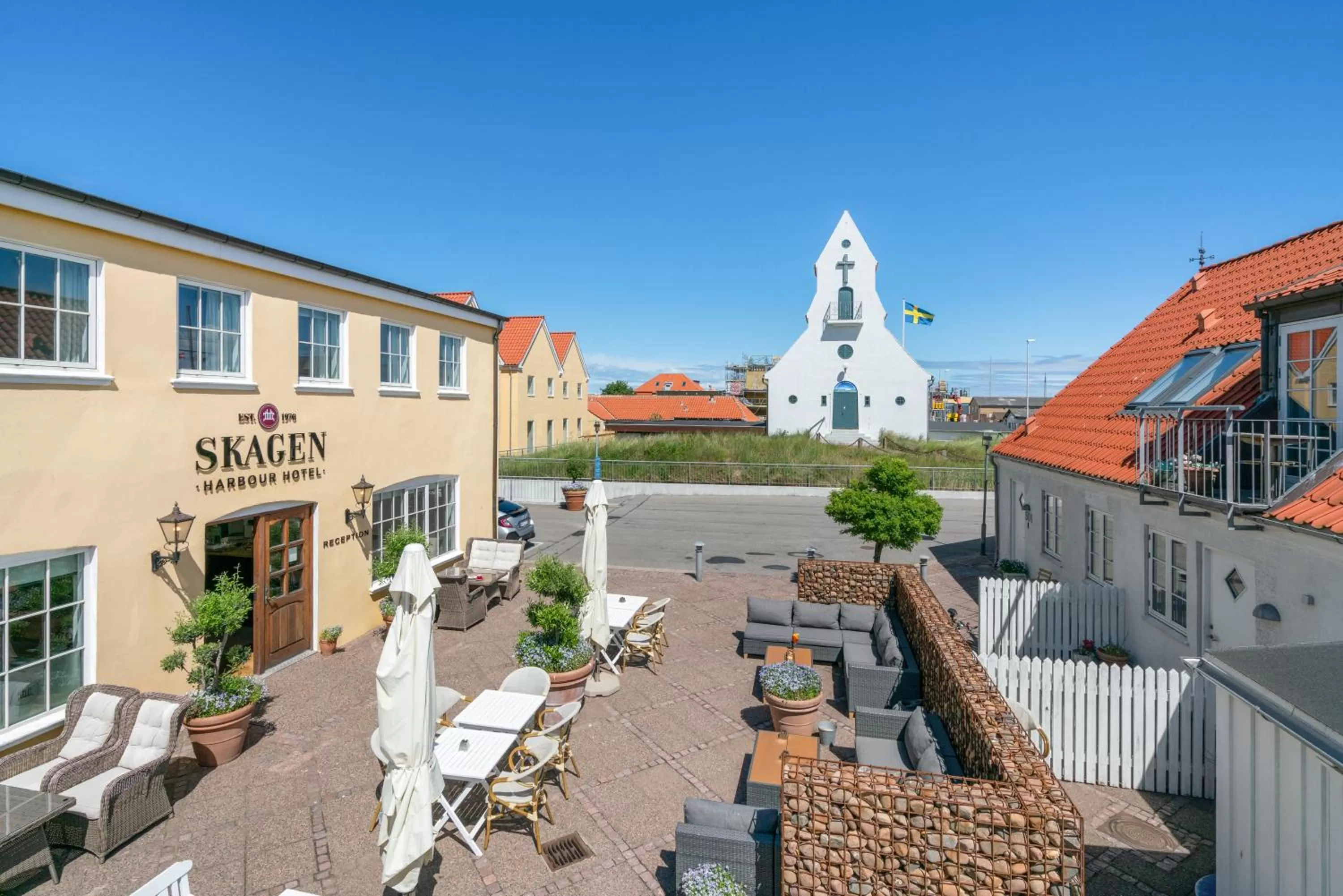 Property building in Skagen Harbour Hotel