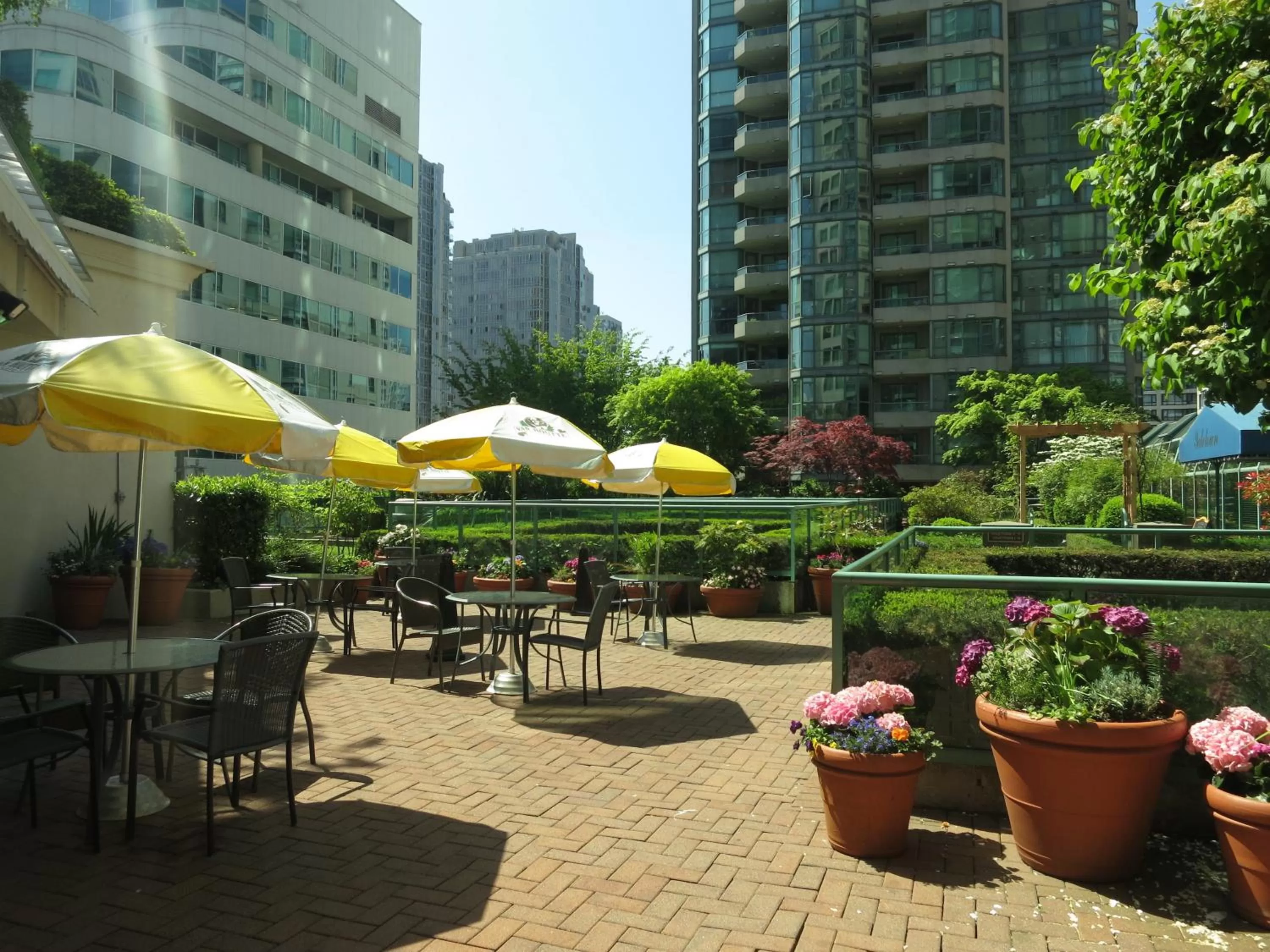 Balcony/Terrace in Rosedale on Robson Suite Hotel