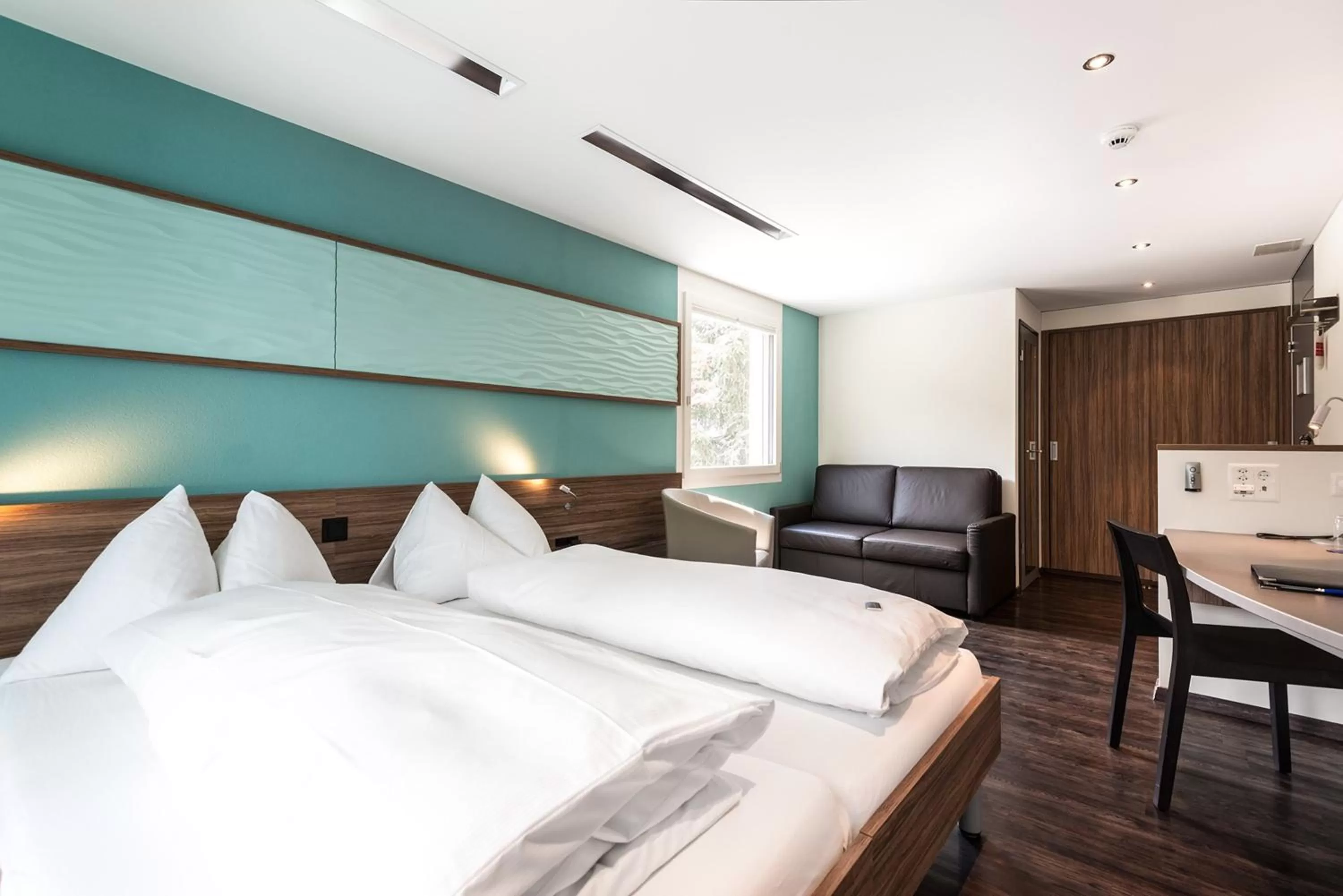 Bed in Hotel Nidwaldnerhof direkt am See