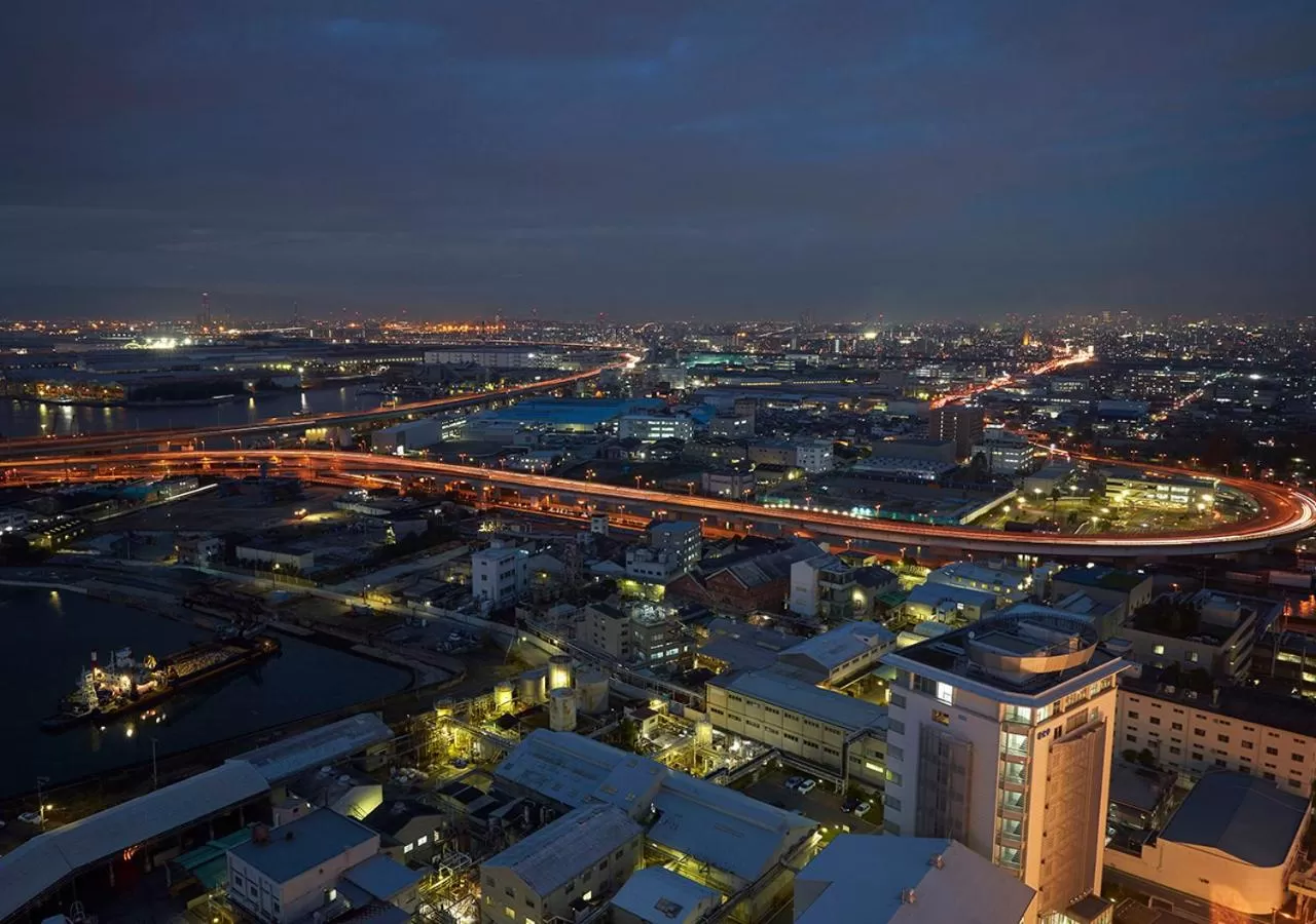 Sea view in Hotel Agora Regency Osaka Sakai