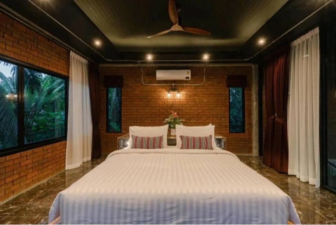 Bed in Grandfather Khaolak Resort