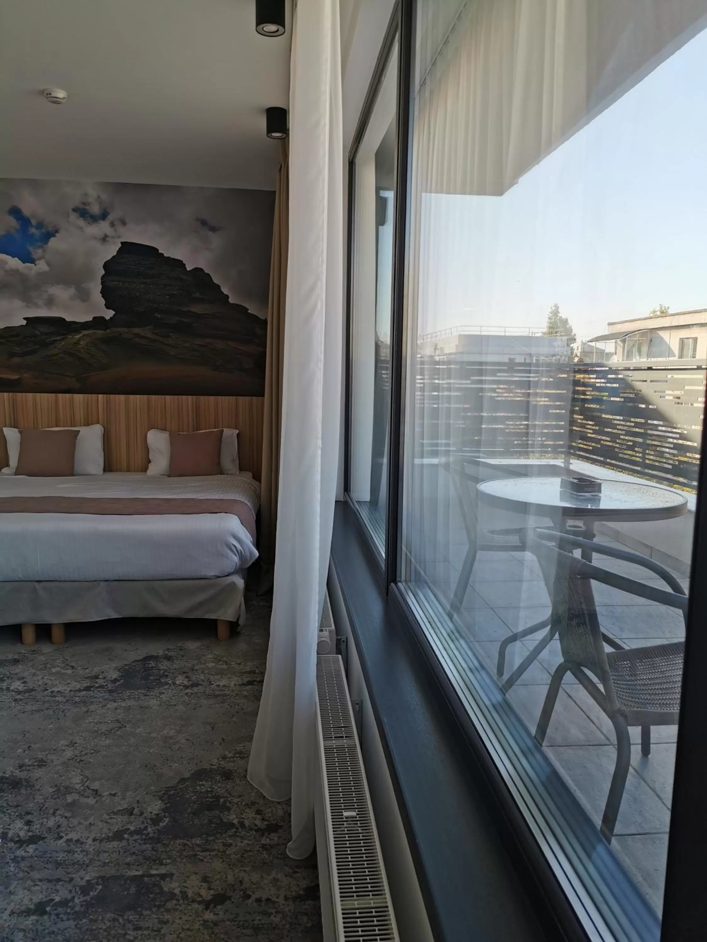 Balcony/Terrace, Bed in YMY Boutique Residence