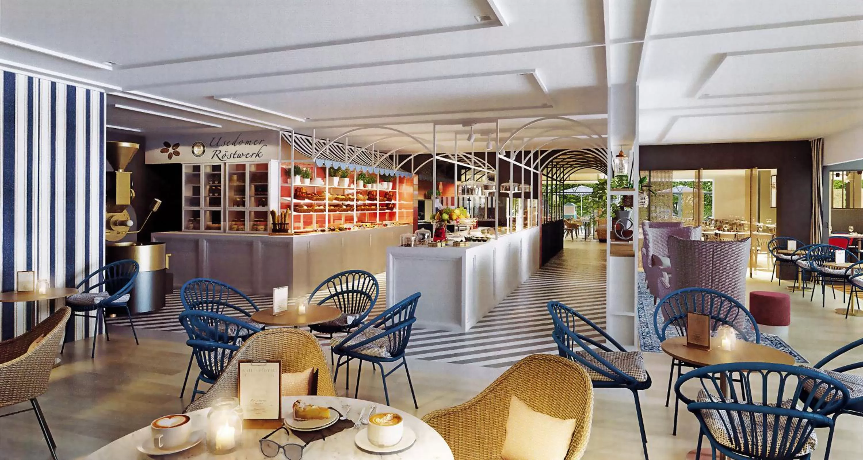 Restaurant/places to eat in SEETELHOTEL Pommerscher Hof das Wellnesshotel im Herzen der Kaiserbäder mit direktem Zugang zur Wellnessoase Shehrazade