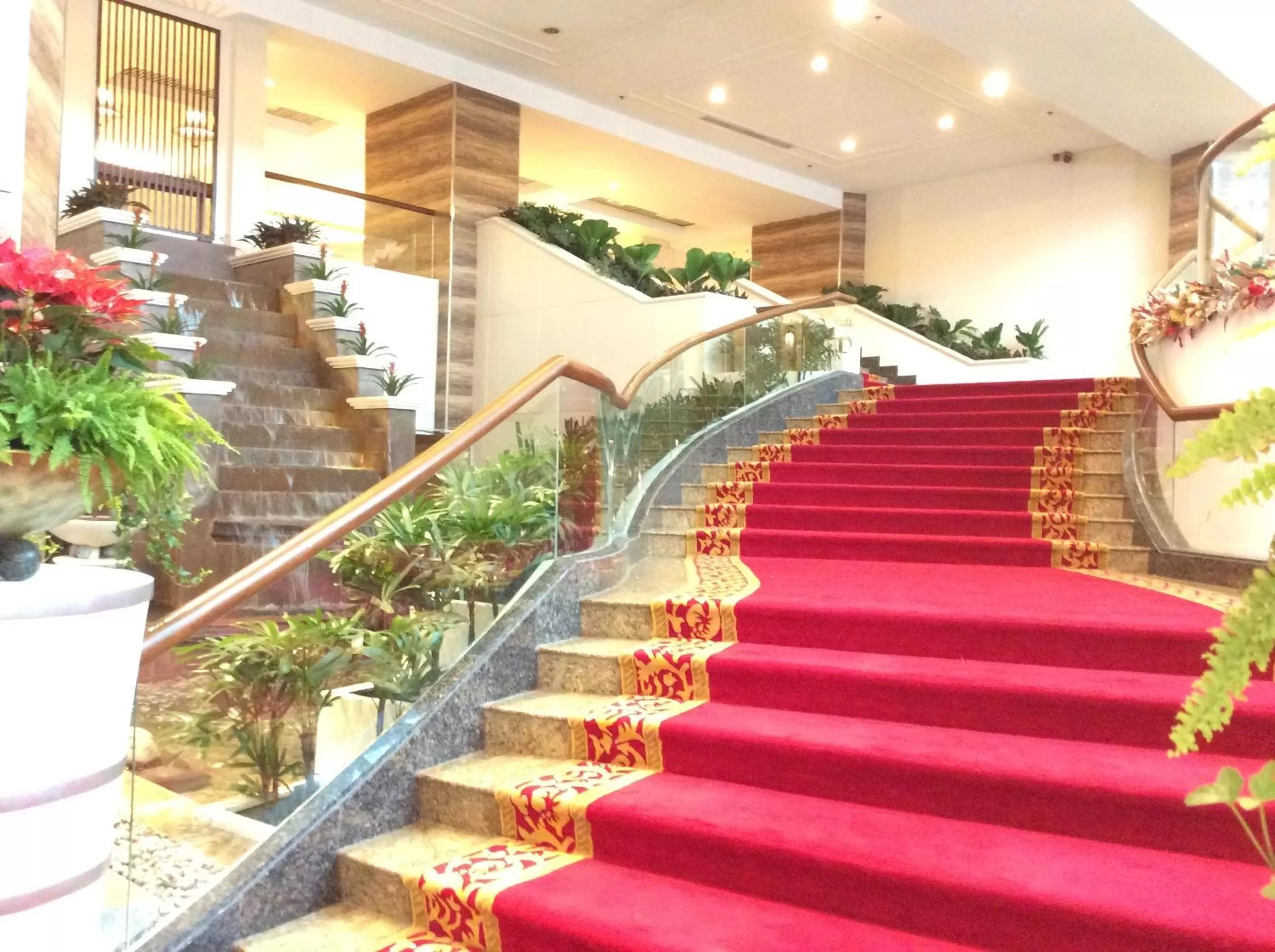 Decorative detail in Century Park Hotel