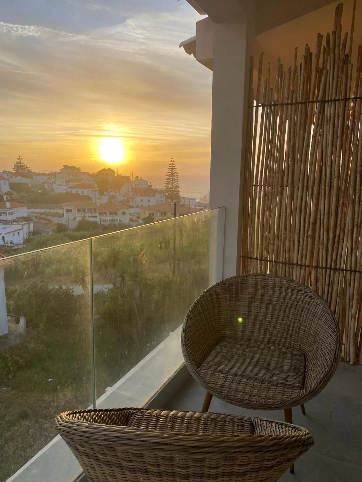 Balcony/Terrace in Azenhas do Mar Valley House