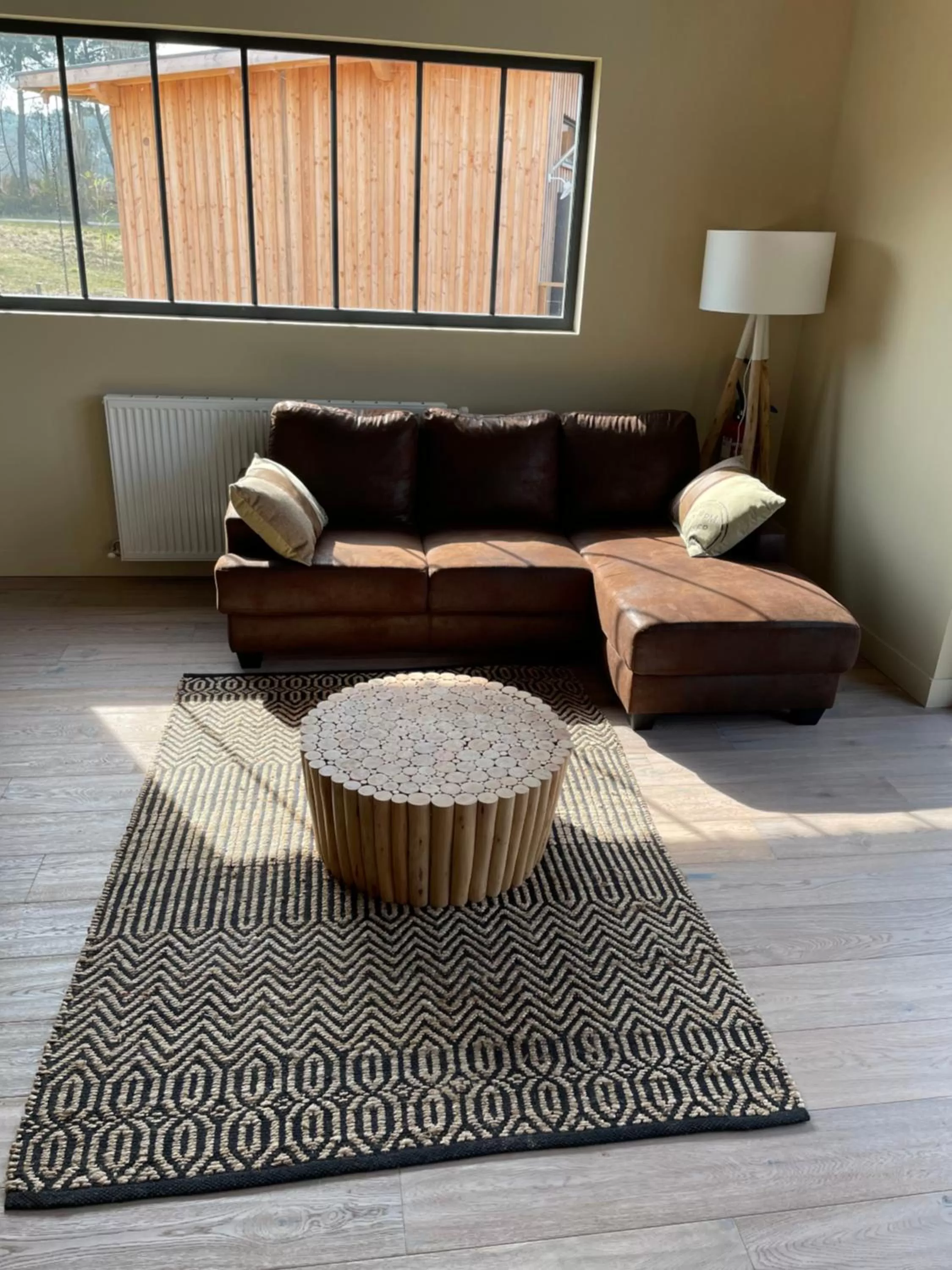 Seating area in Écolodges du Golf du Sauternais