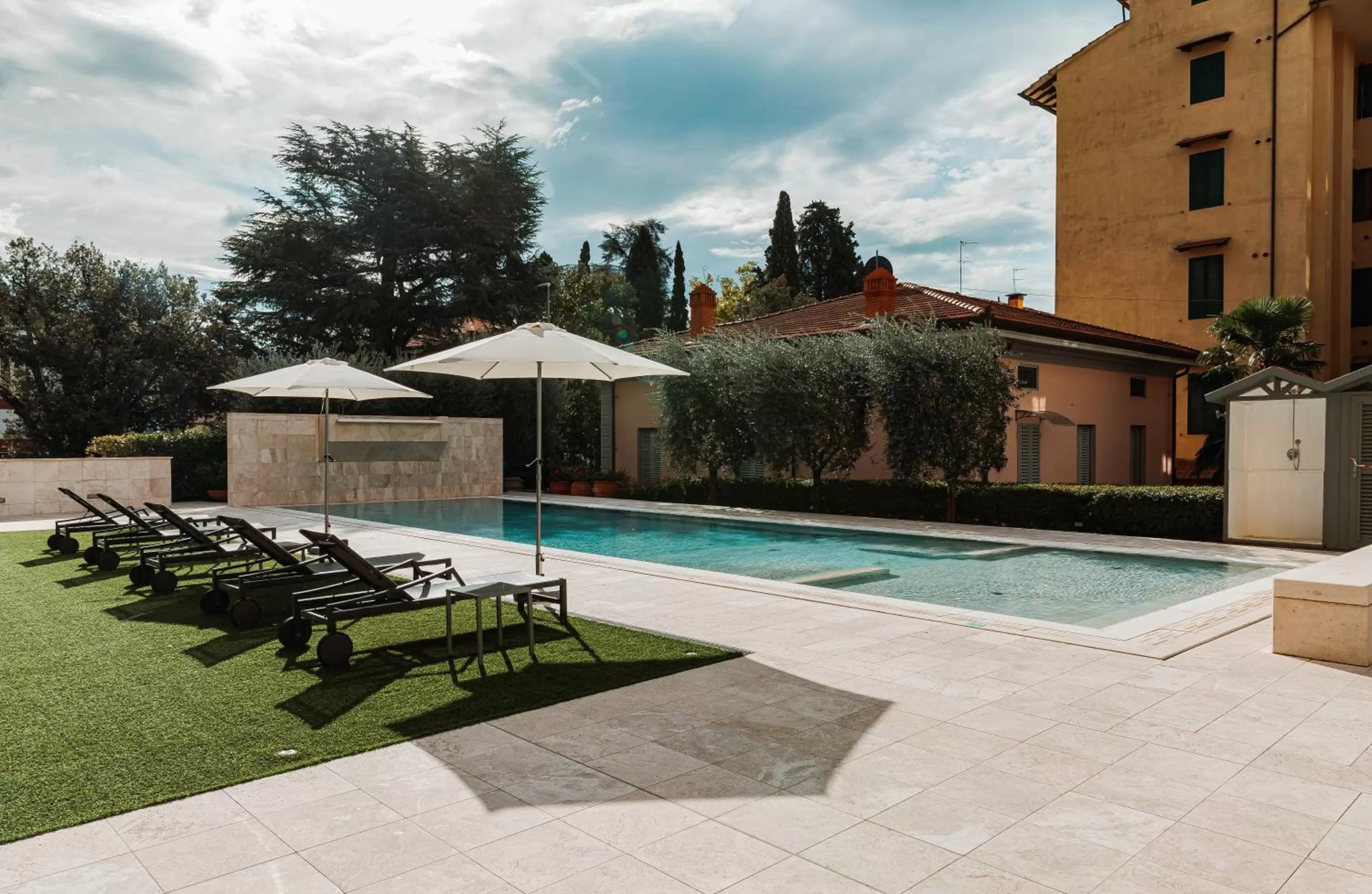 Swimming pool in Grand Hotel Croce Di Malta
