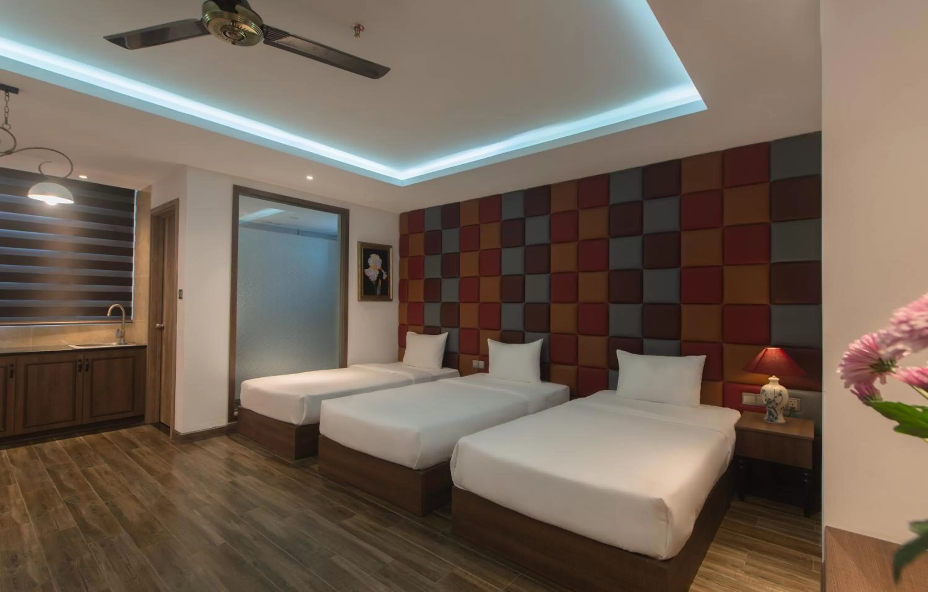 Bed in Aaron Boutique Hotel