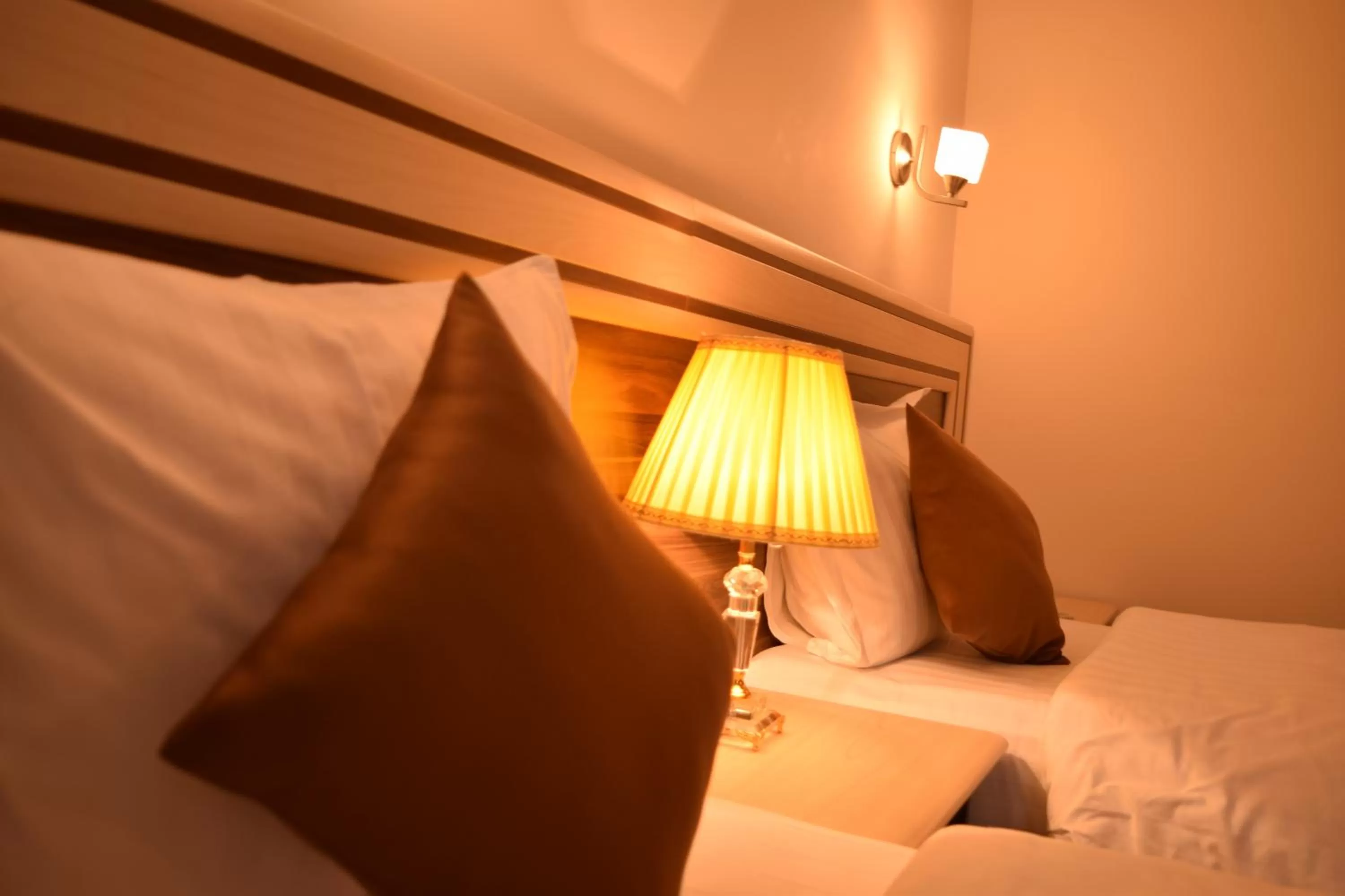 Bed in Artsakh Hotel