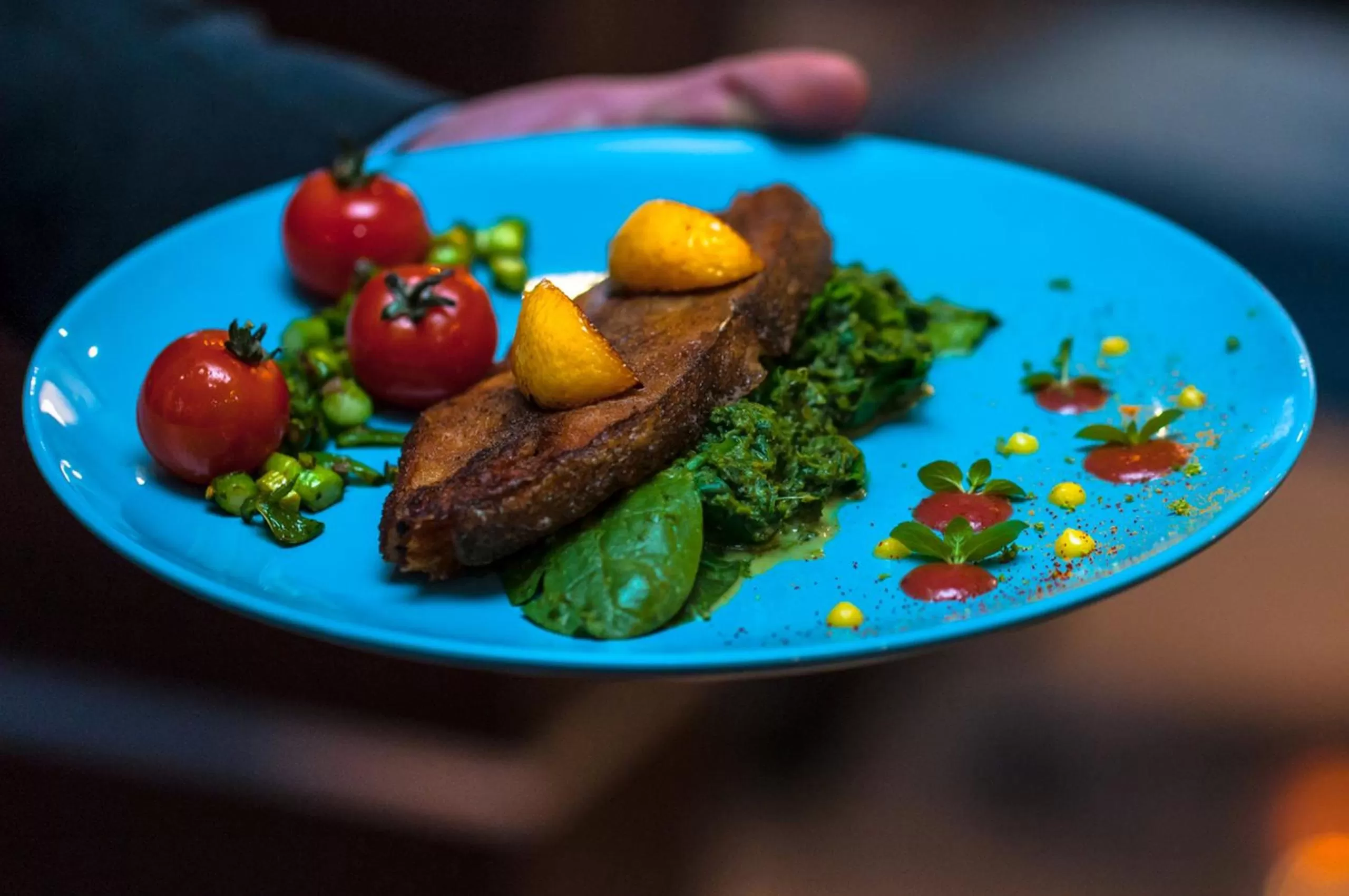 Food close-up in Hotel Komes