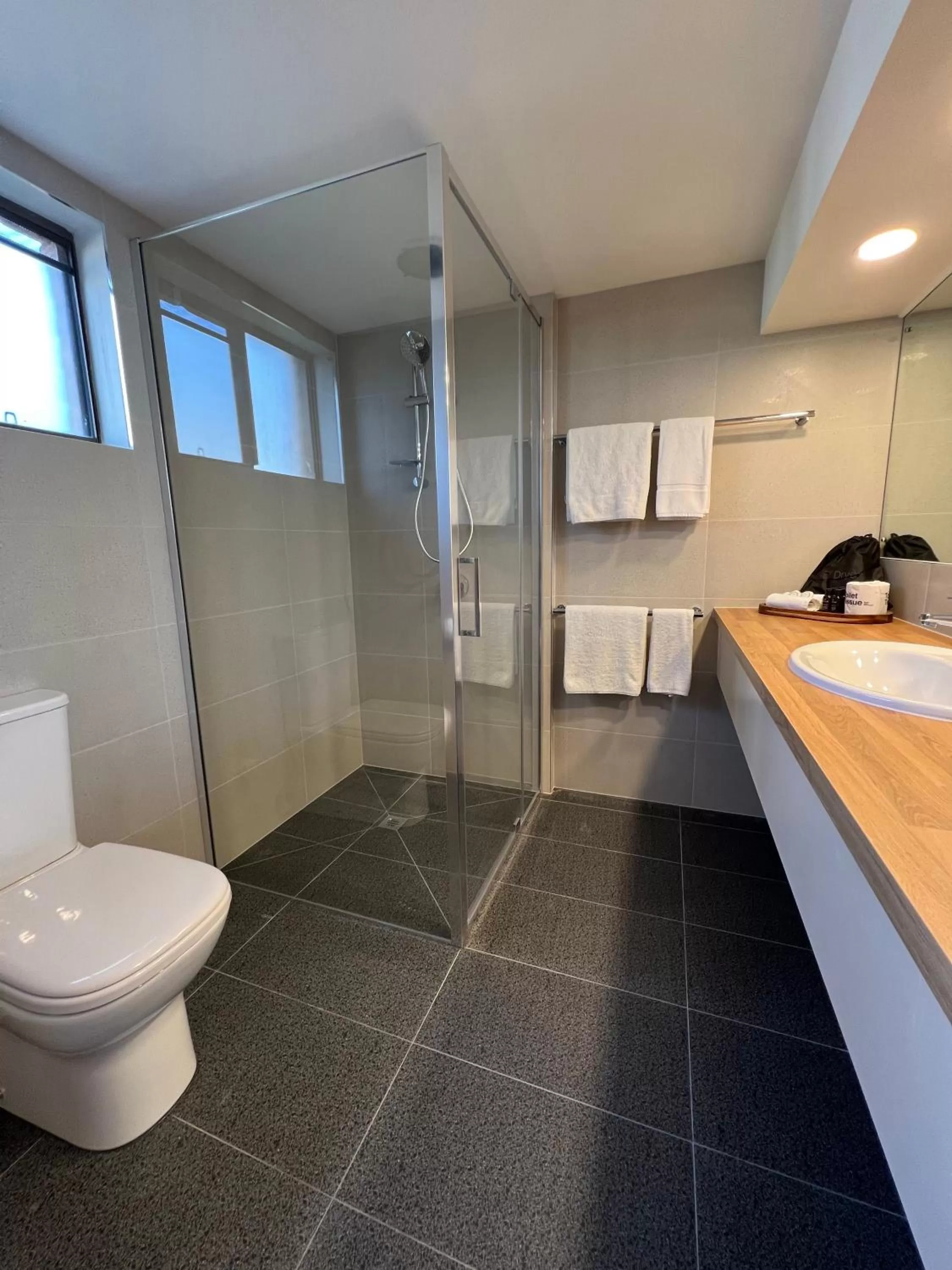 Bathroom in Summerhill Motor Inn