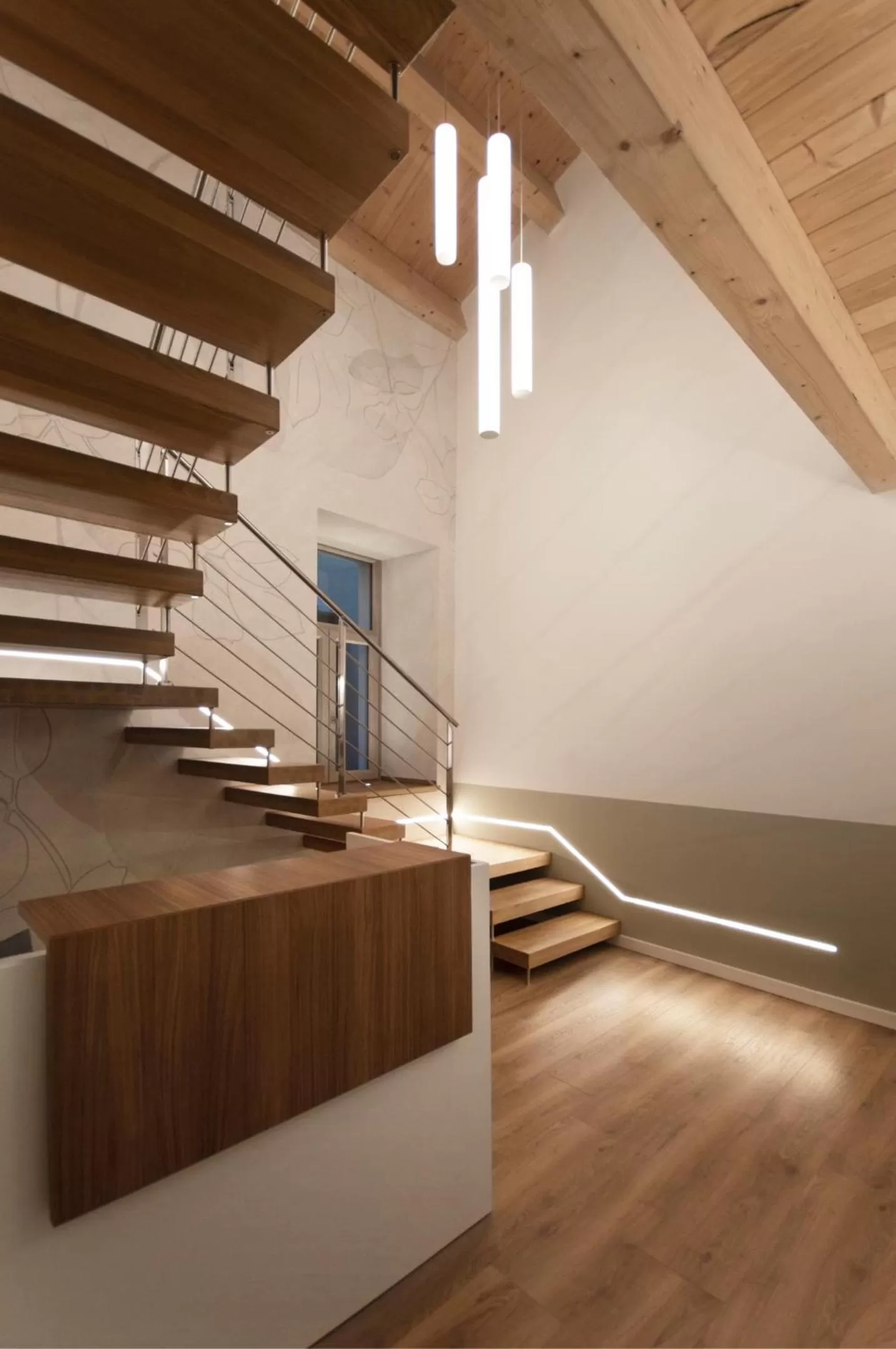 Lobby or reception in B&b Porta Arpana