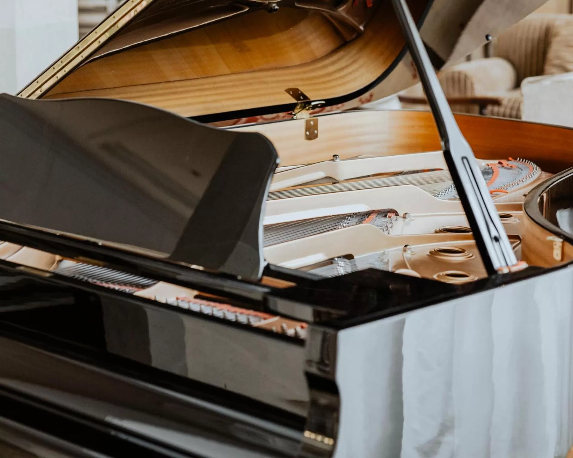 Seating area in Hotel Cándido